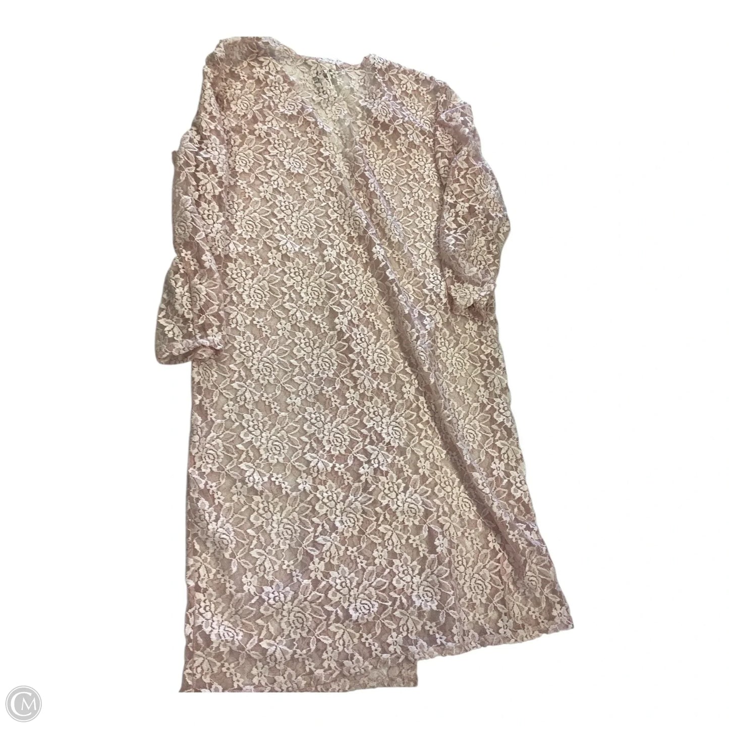 Kimono By Clothes Mentor In Pink, Size: Osfm
