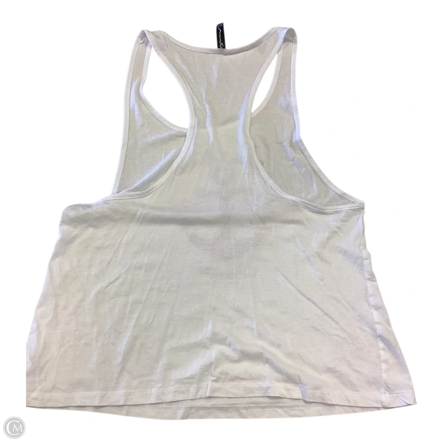 Tank Top By Clothes Mentor In Pink & White, Size: Xl