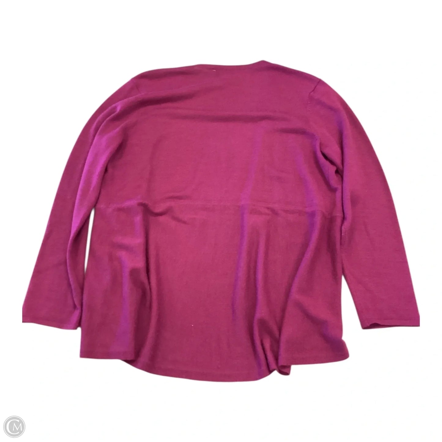 Cardigan By Coldwater Creek In Purple, Size: Mp