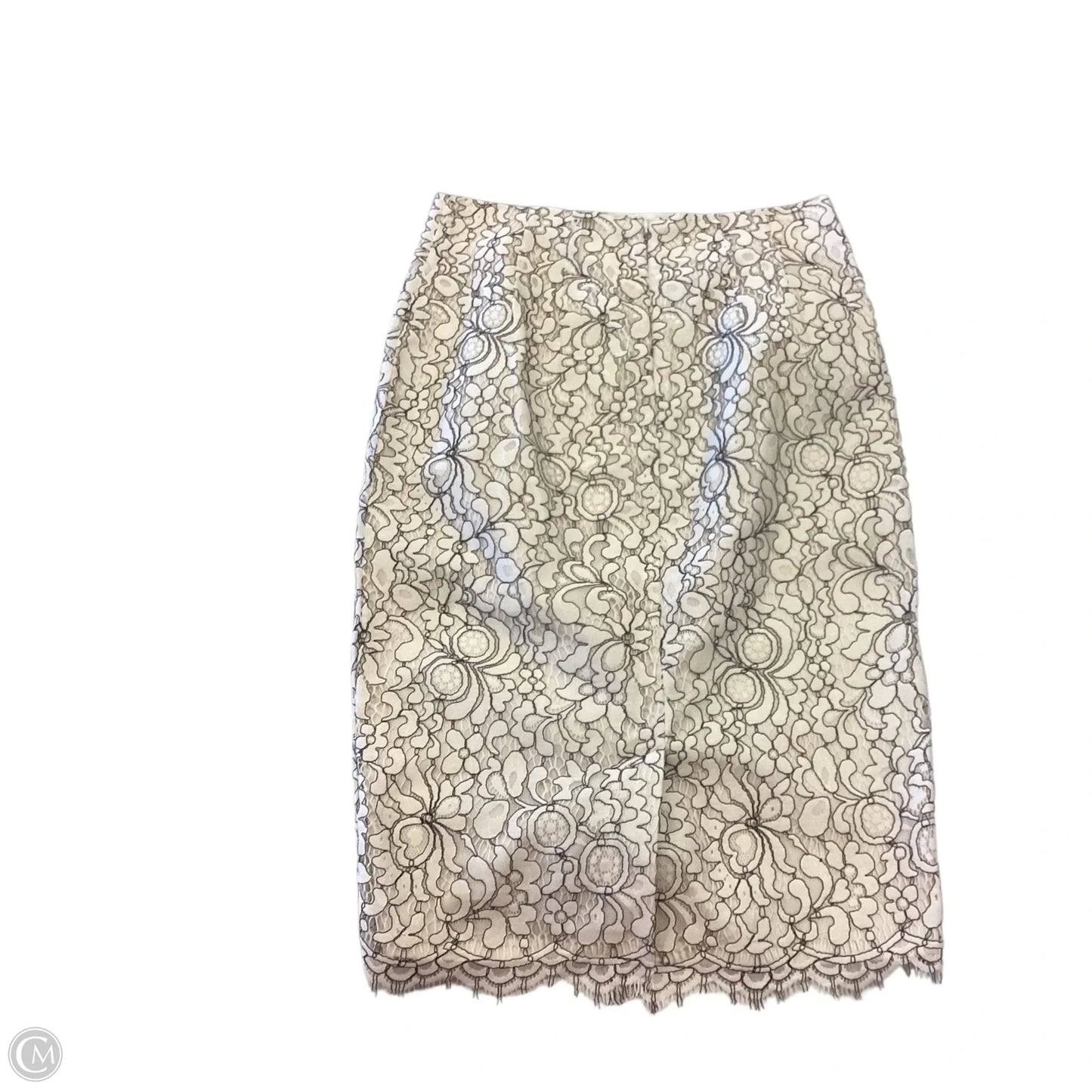 Skirt Midi By Loft In Floral Print, Size: 0
