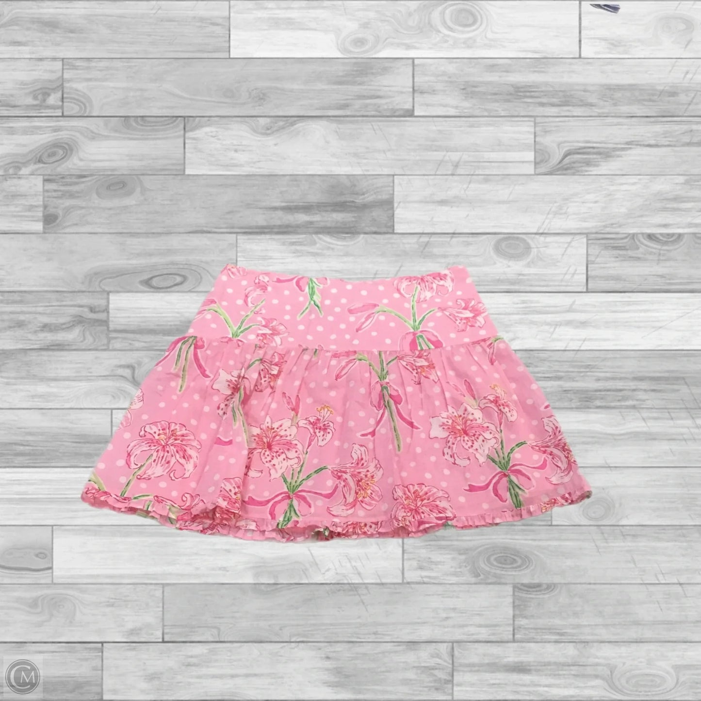 Skirt Designer By Lilly Pulitzer In Floral Print, Size: 4