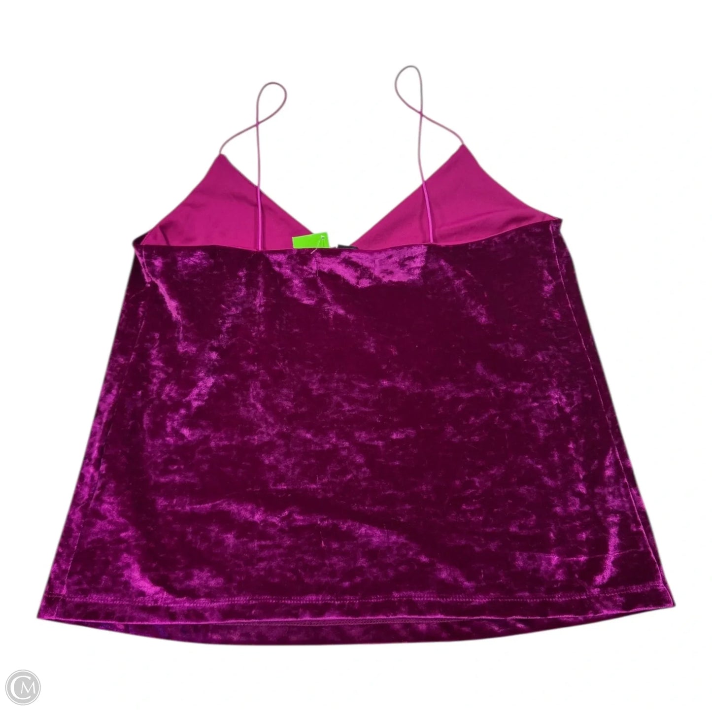 Top Sleeveless By Revamped In Purple, Size: S