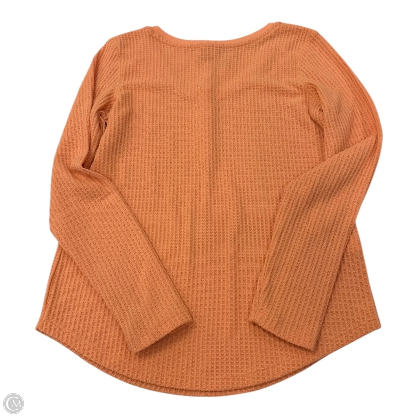 Top Long Sleeve By Loft In Orange, Size: S