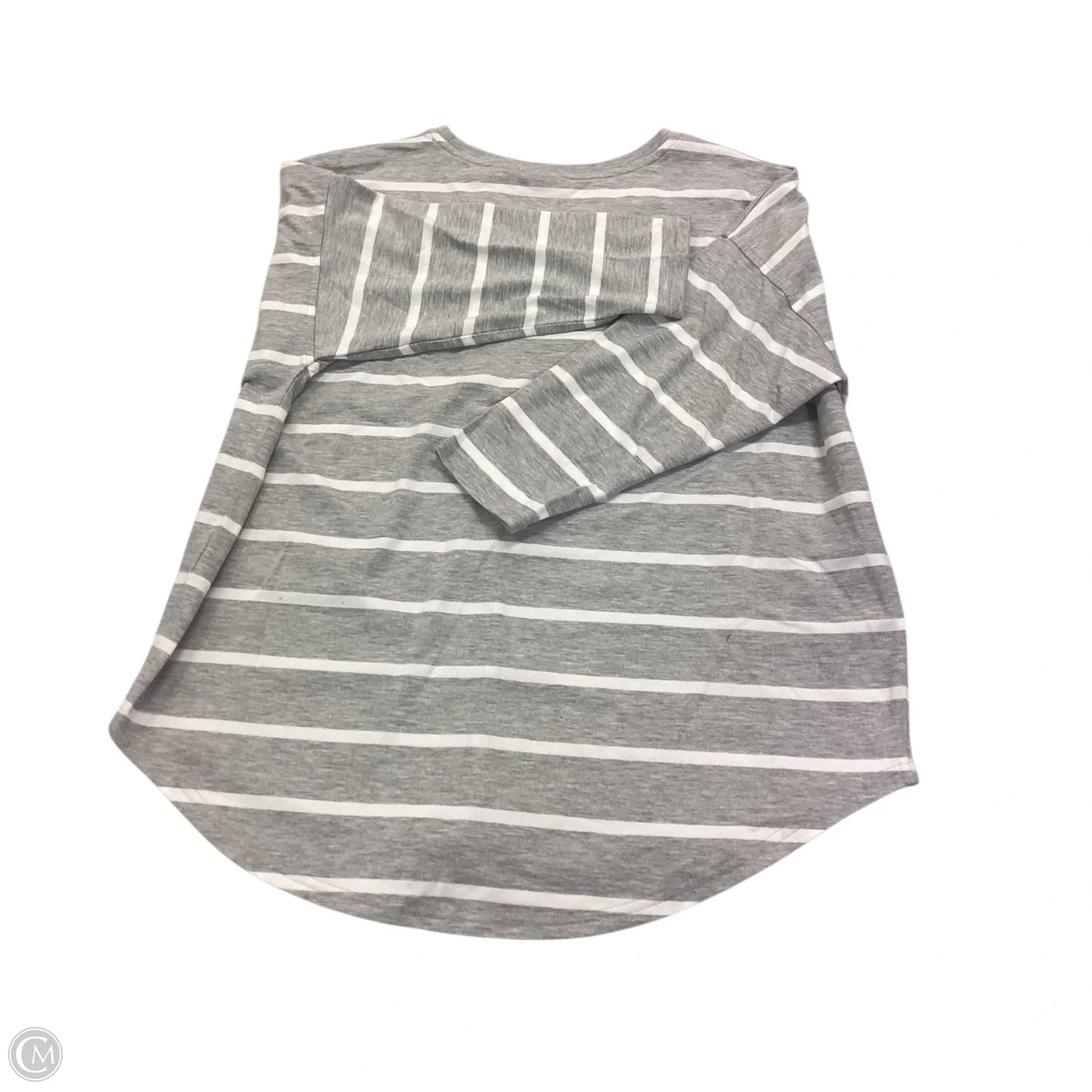 Top Long Sleeve By Vineyard Vines In Striped Pattern, Size: M