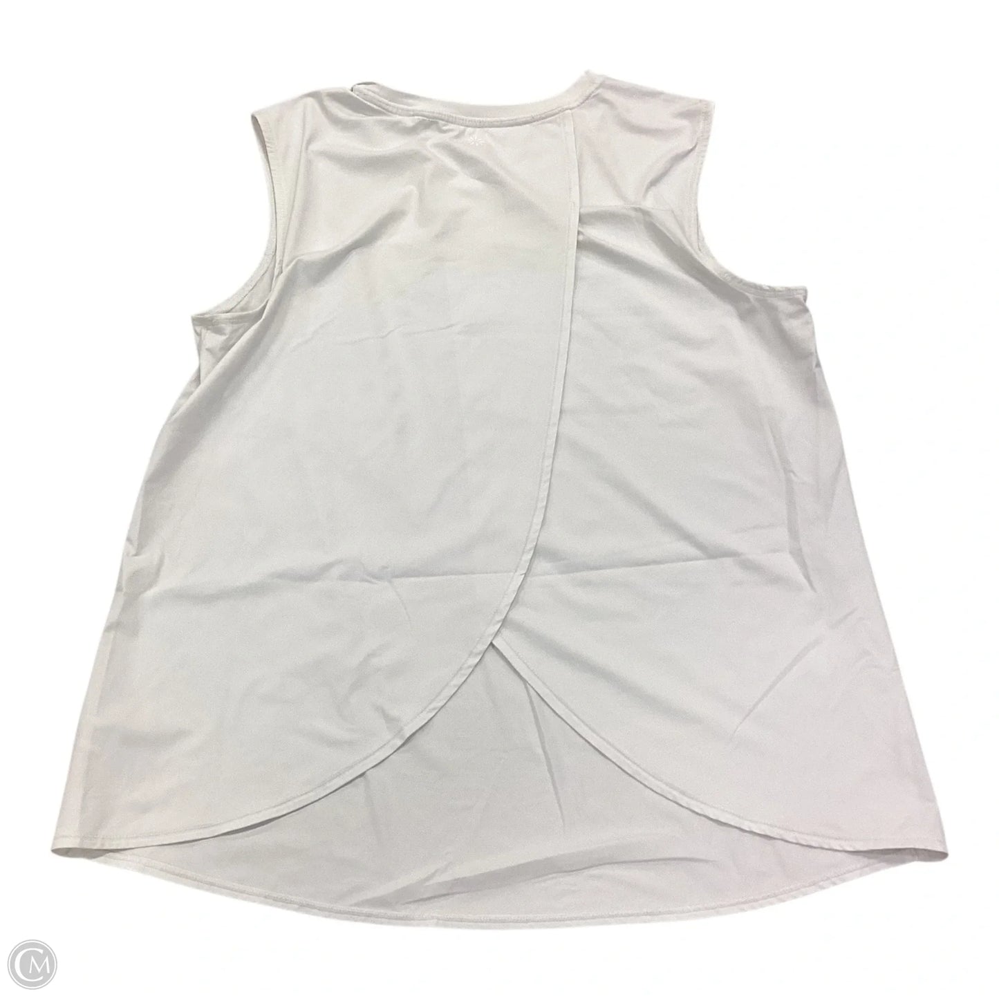 Athletic Tank Top By Athleta In White, Size: M