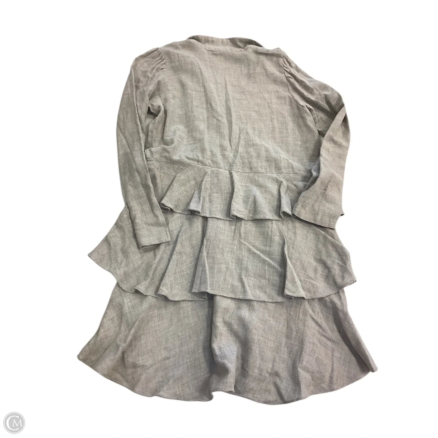 Dress Casual Short By Zara In Grey, Size: S