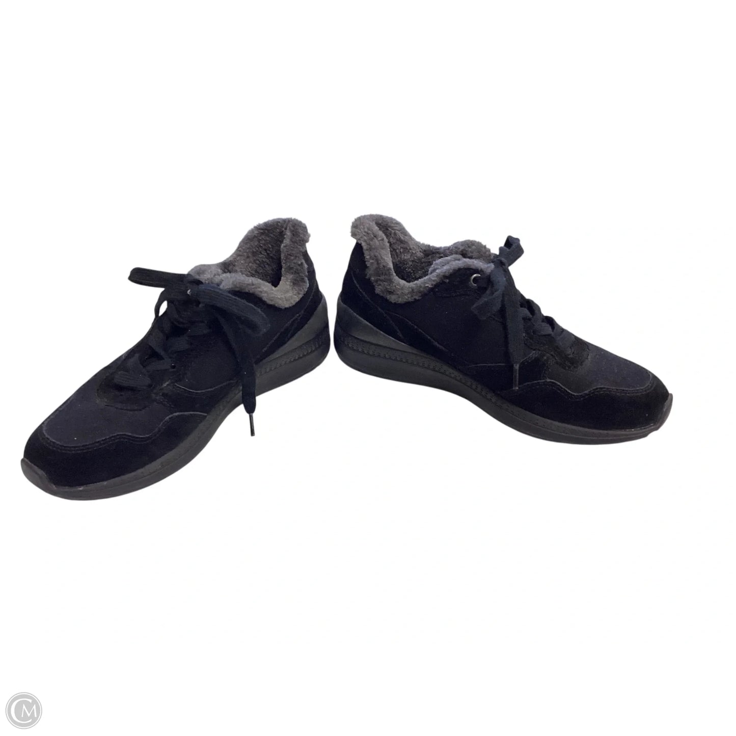 Shoes Sneakers By Clothes Mentor In Black, Size: 6.5