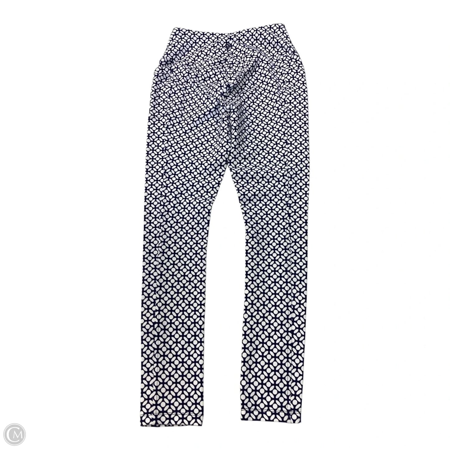 Pants Leggings By Talbots In Blue & White, Size: Xs