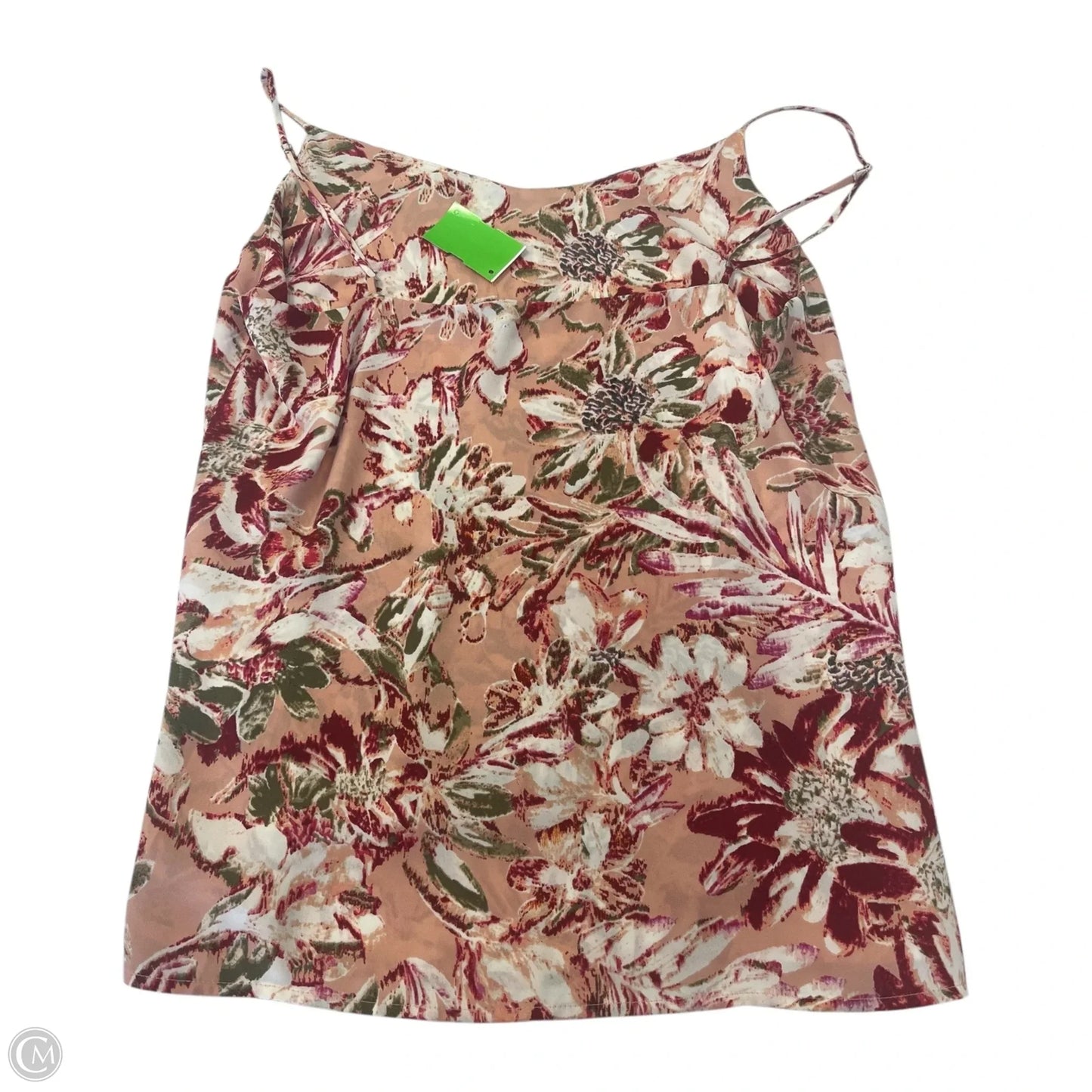 Top Sleeveless By Violet And Claire In Pink & White, Size: S