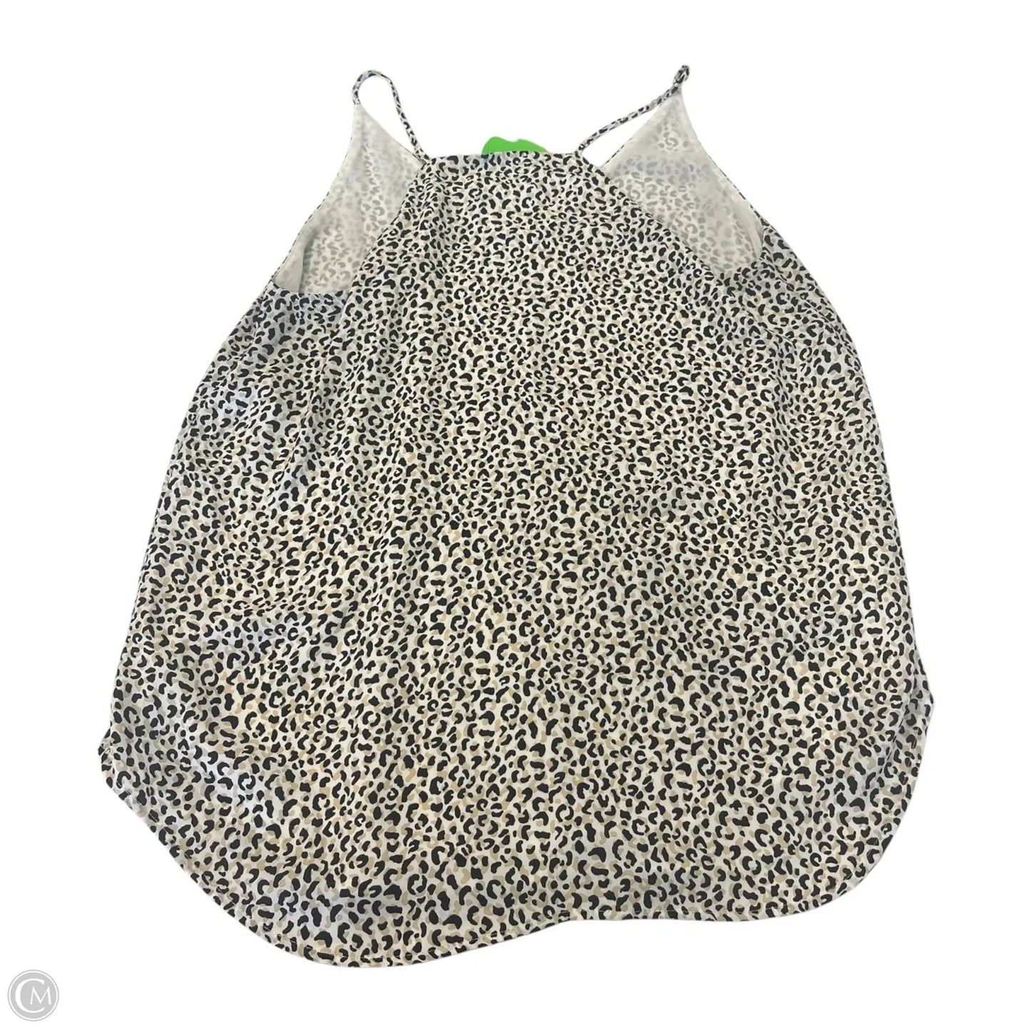 Top Sleeveless By Loft In Leopard Print, Size: S