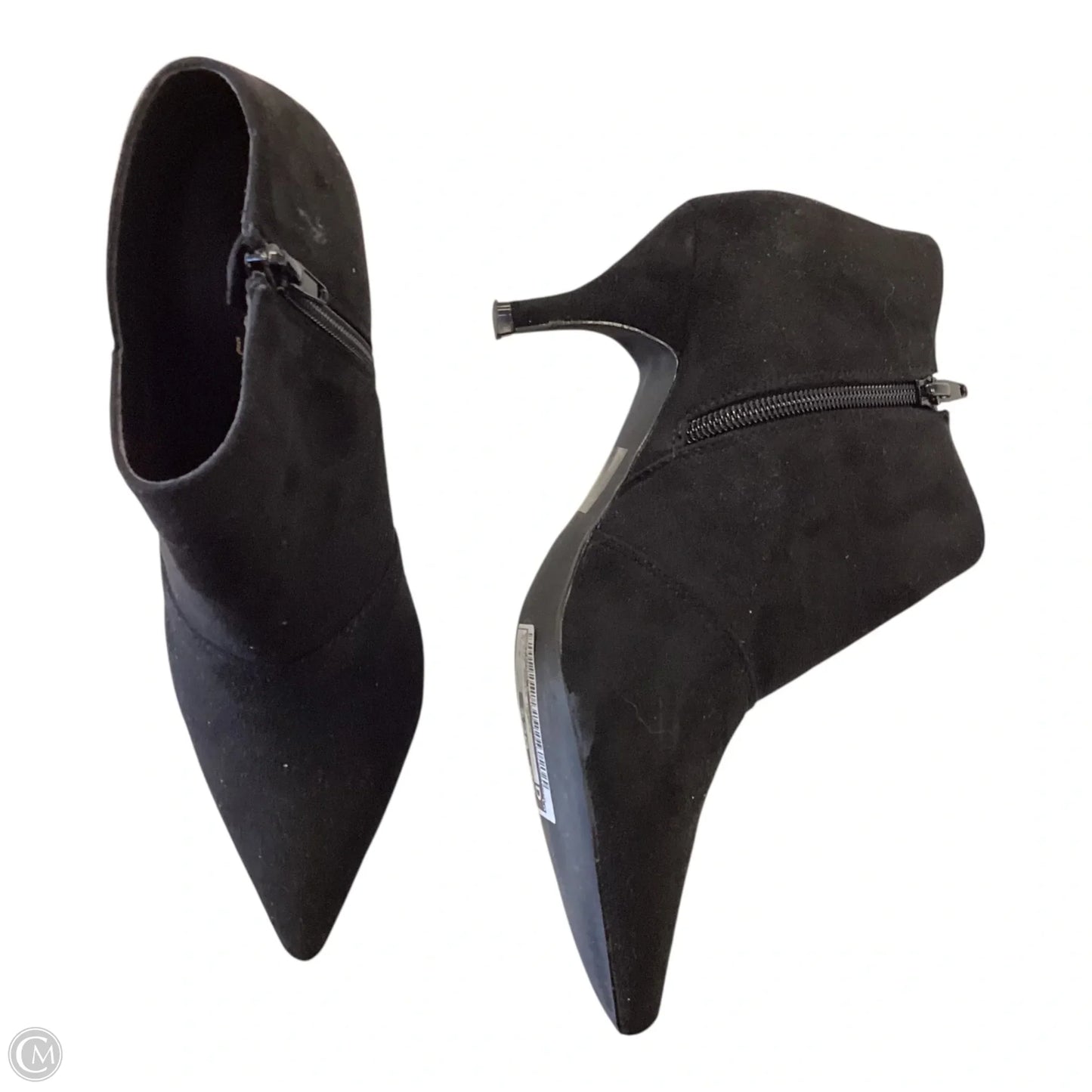Boots Ankle Heels By Allegra K In Black, Size: 6