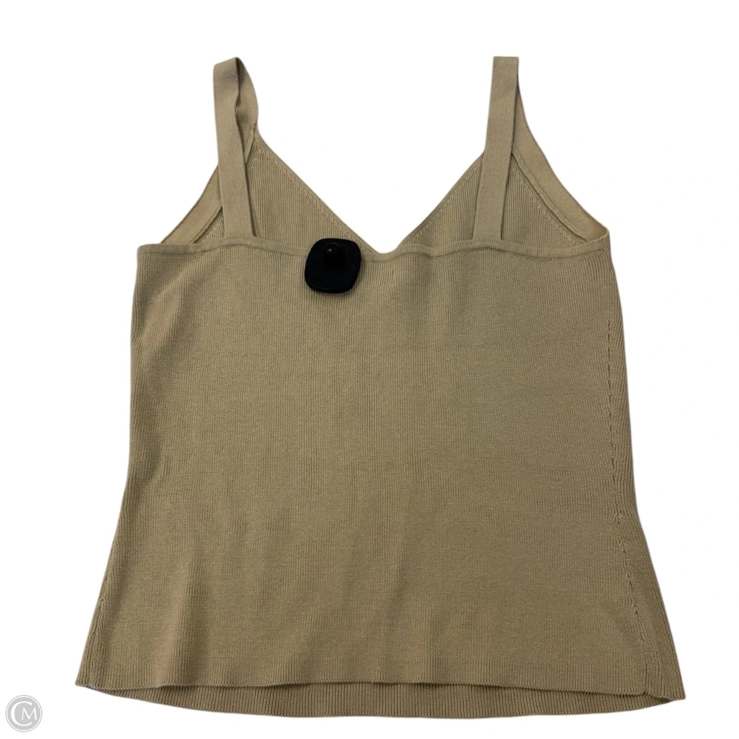 Top Sleeveless By Banana Republic In Beige, Size: M