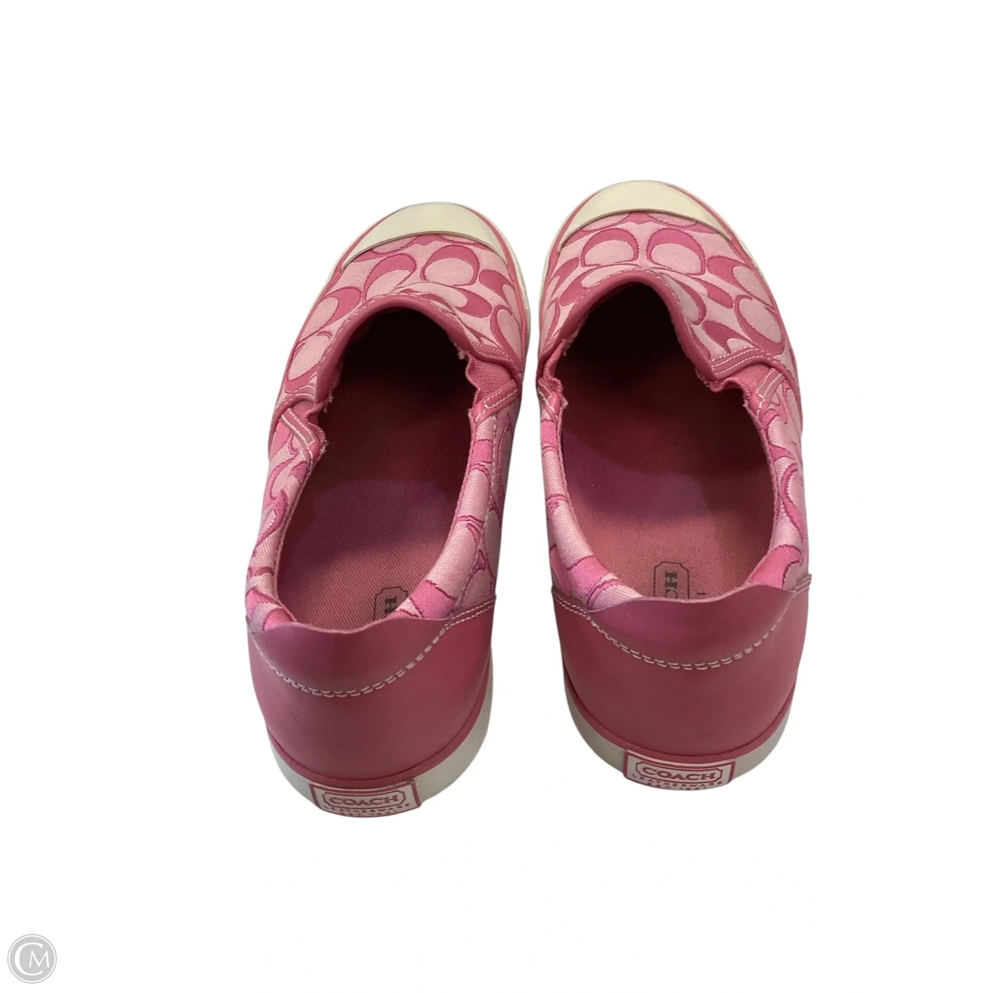 Shoes Designer By Coach In Pink, Size: 7.5