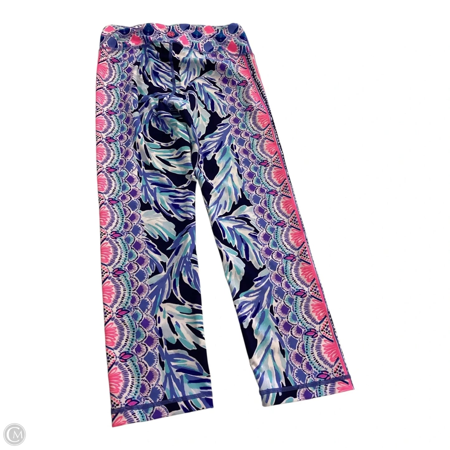 Capris Designer By Lilly Pulitzer In Pink & Purple, Size: Xs