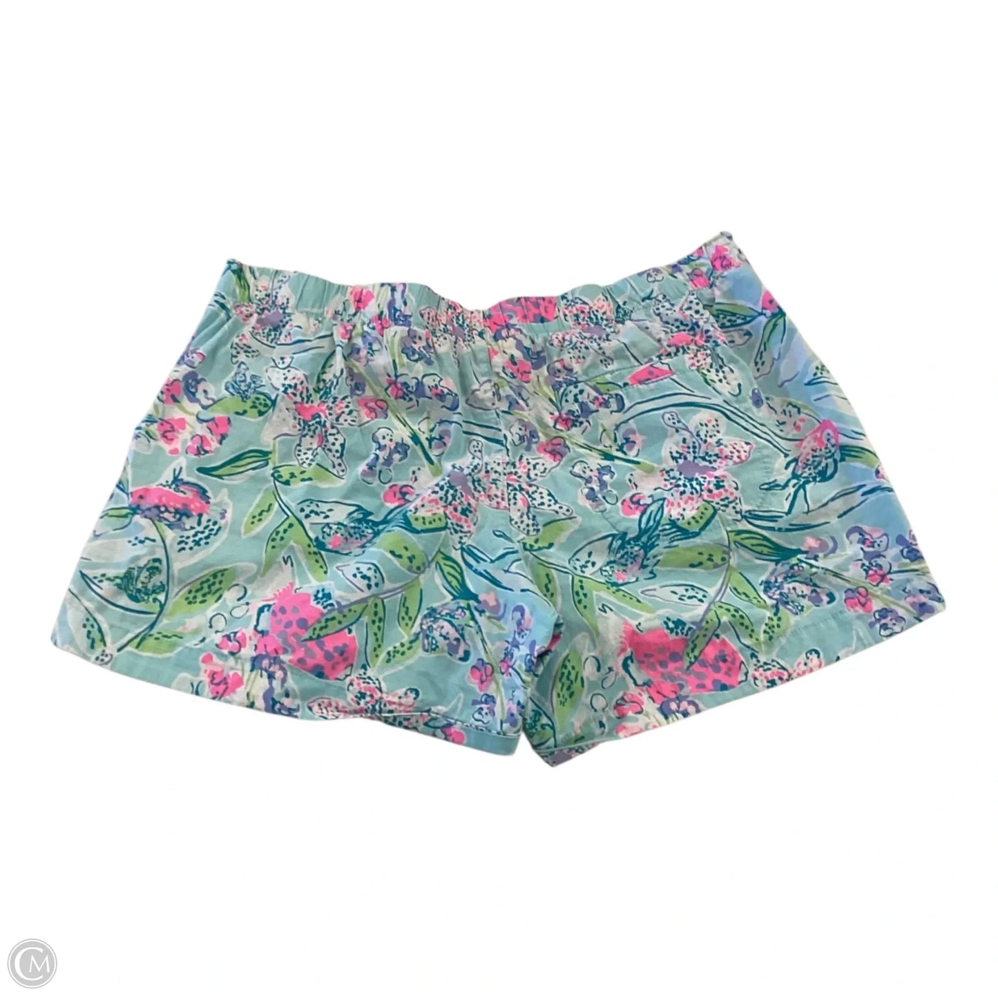 Shorts Designer By Lilly Pulitzer In Blue & Pink, Size: S