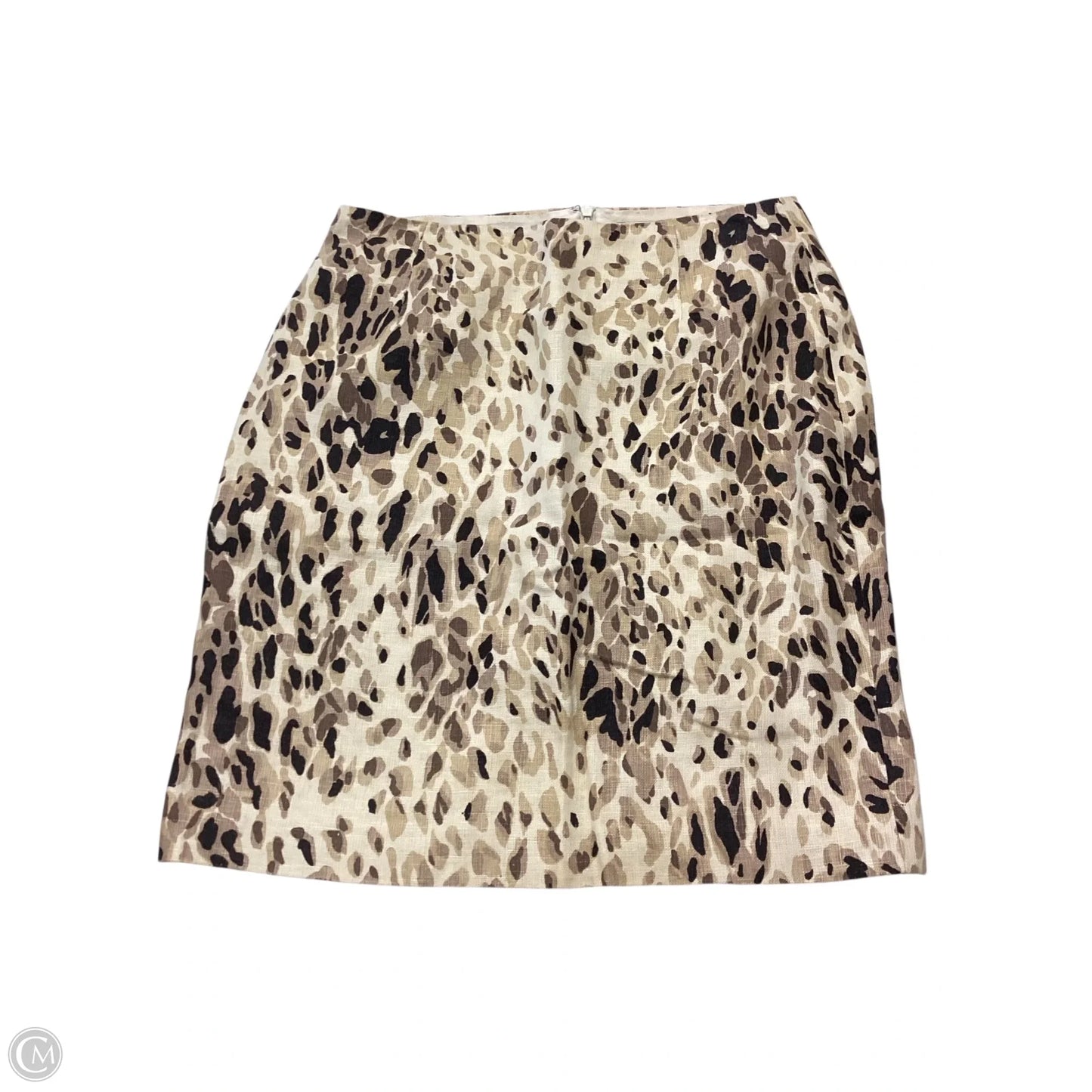 Skirt Midi By Worth Ny In Animal Print, Size: 10