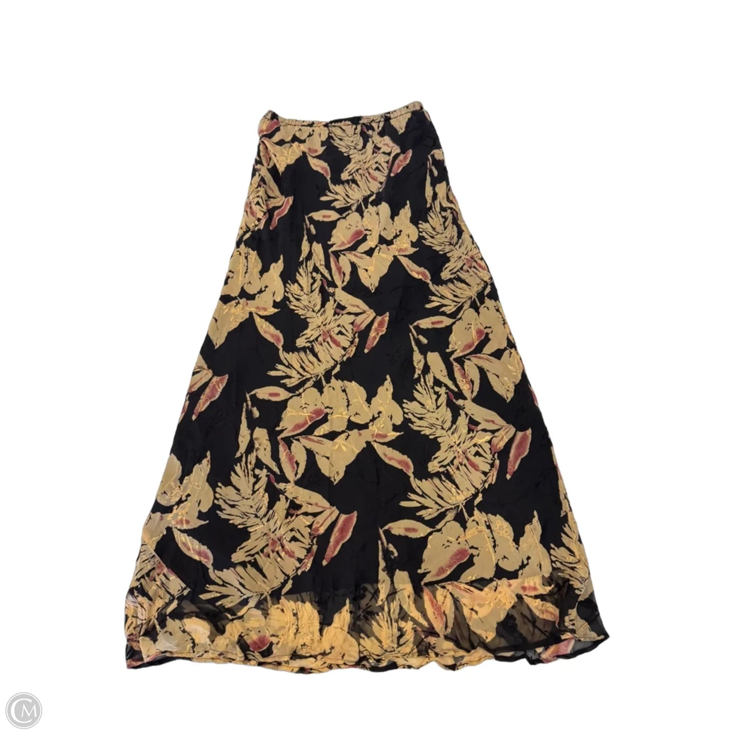 Skirt Maxi By Carole Little In Black & Brown, Size: 6