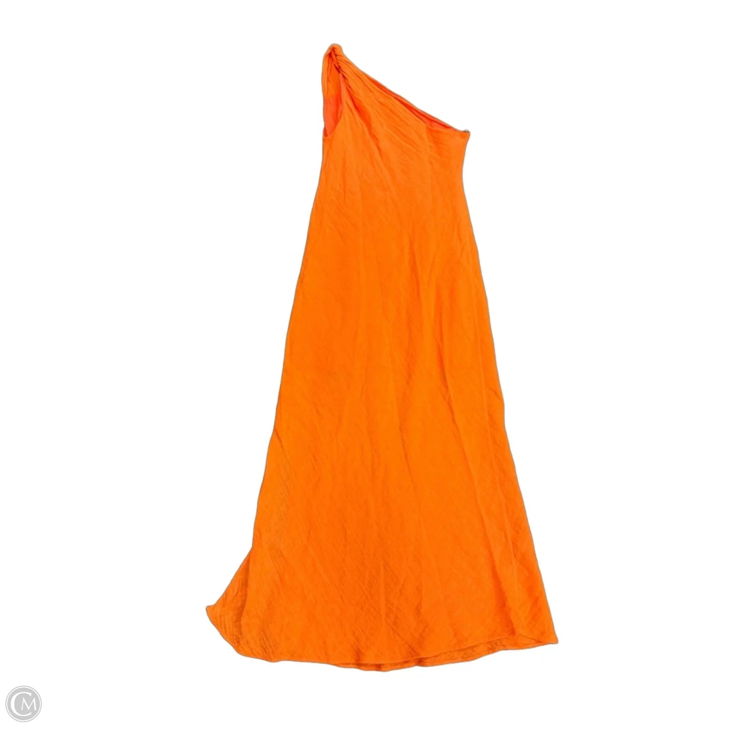 Dress Casual Maxi By Massimo Dutti In Orange, Size: M