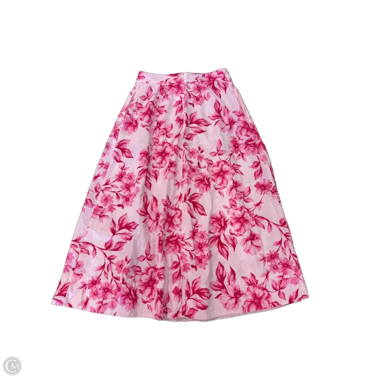 Skirt Maxi By Zara In Floral Print, Size: M