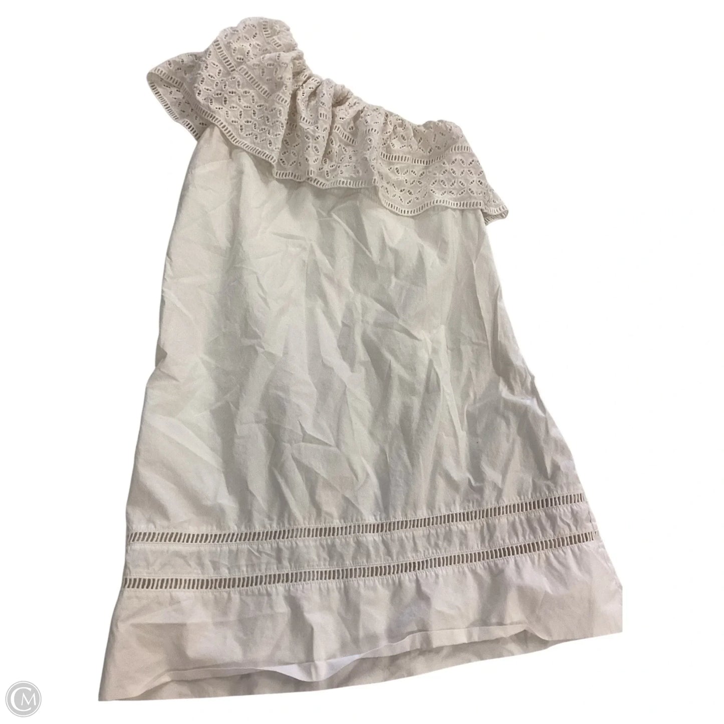 Dress Casual Short By Abercrombie And Fitch In White, Size: Xs