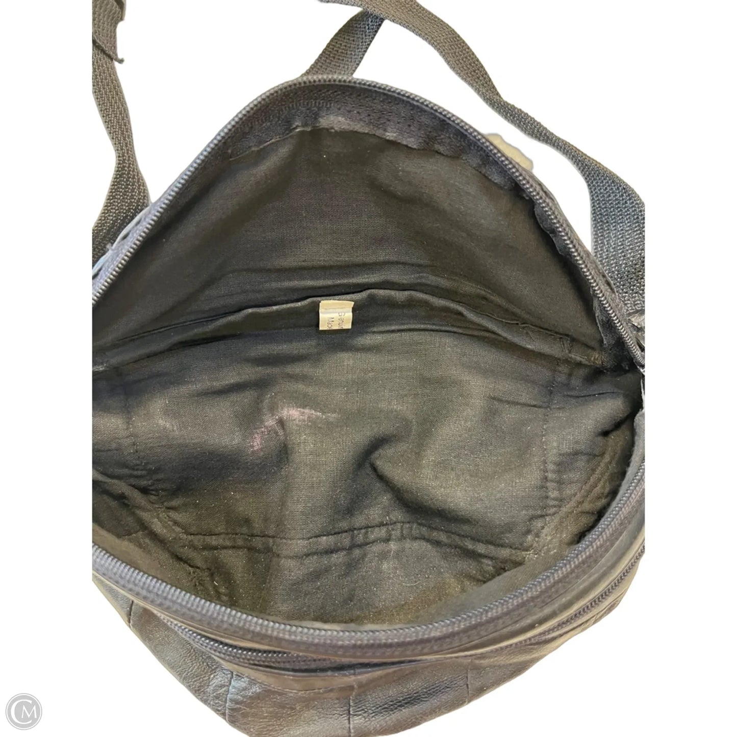 Belt Bag Leather By Clothes Mentor, Size: Small
