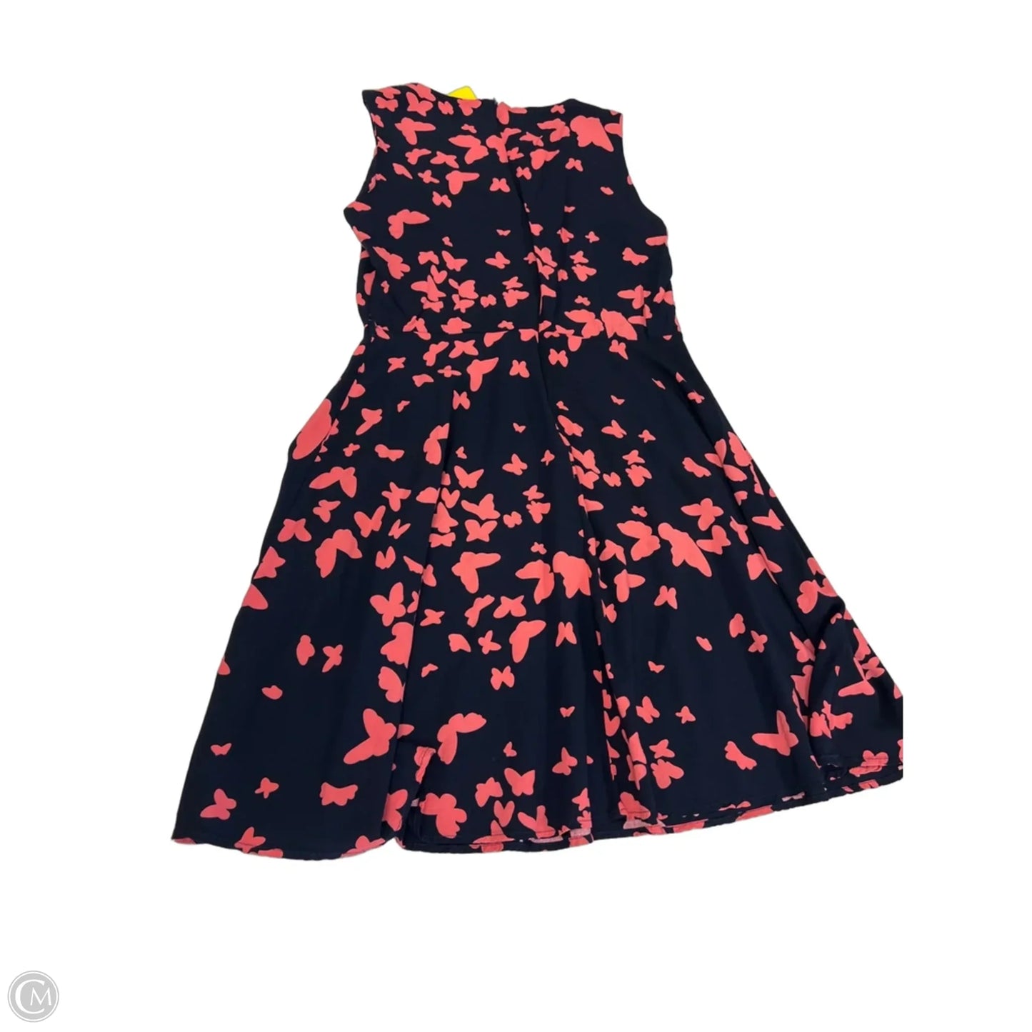 Dress Casual Short By Montego Bay In Blue & Pink, Size: M