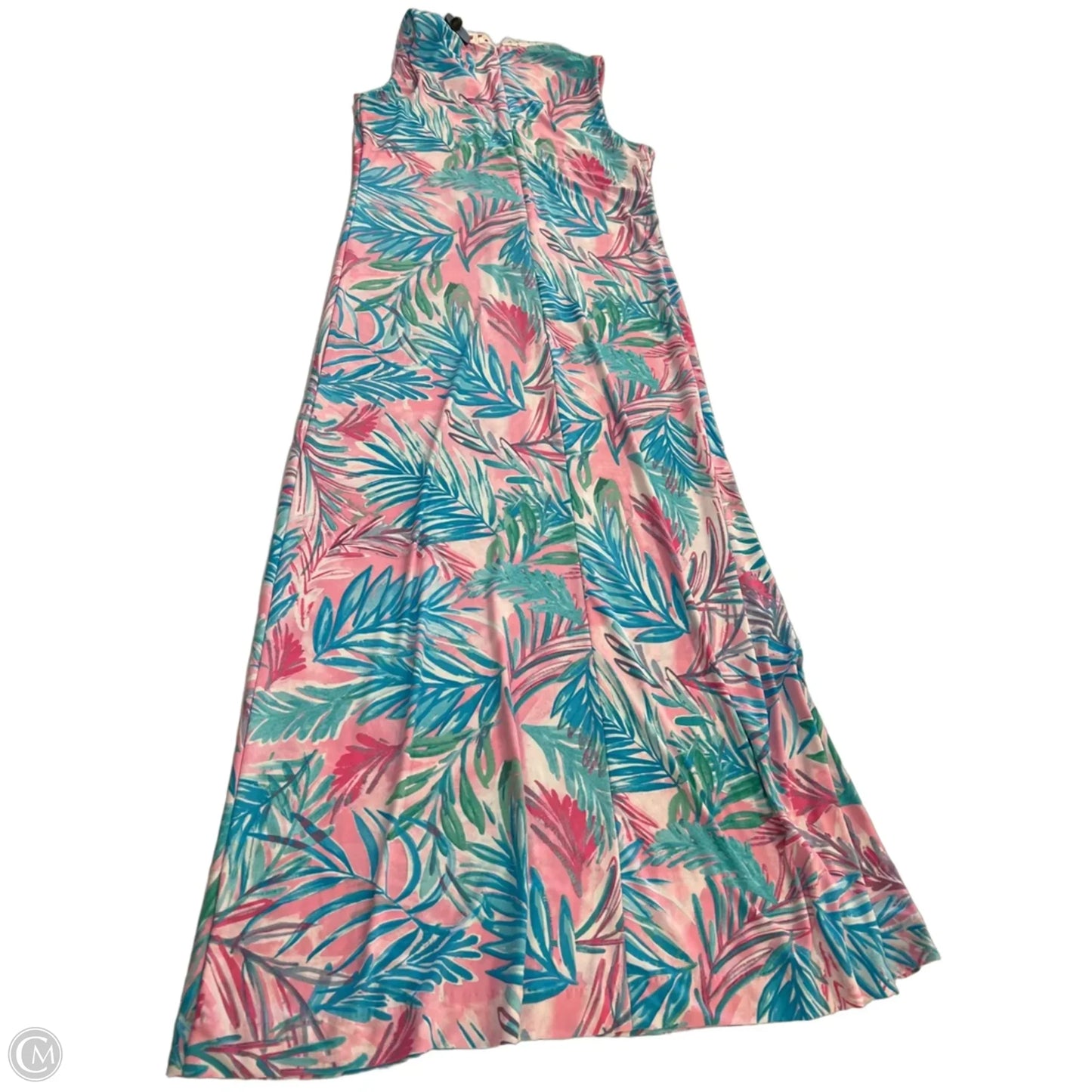 Dress Casual Maxi By Pappagallo In Tropical Print, Size: 8