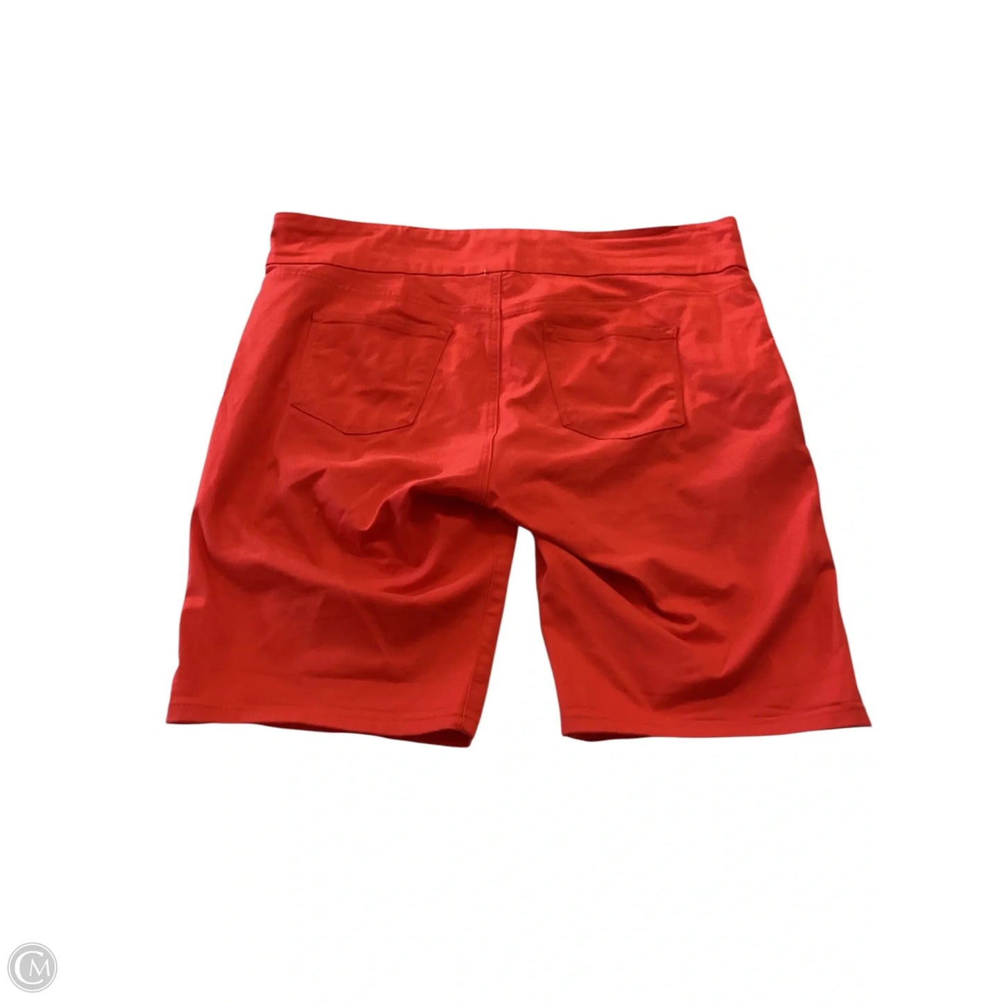 Shorts By Gloria Vanderbilt In Orange, Size: 16