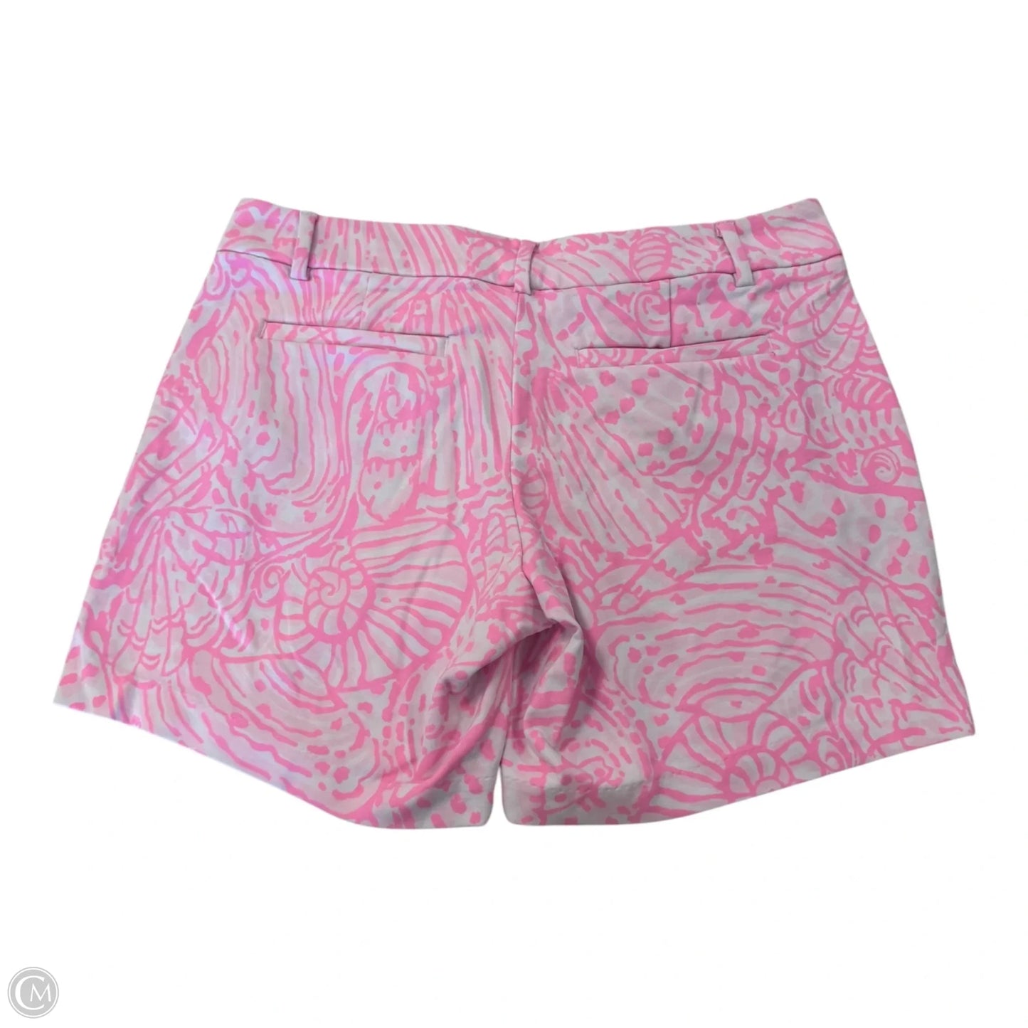 Shorts Designer By Lilly Pulitzer In Pink & White, Size: 6