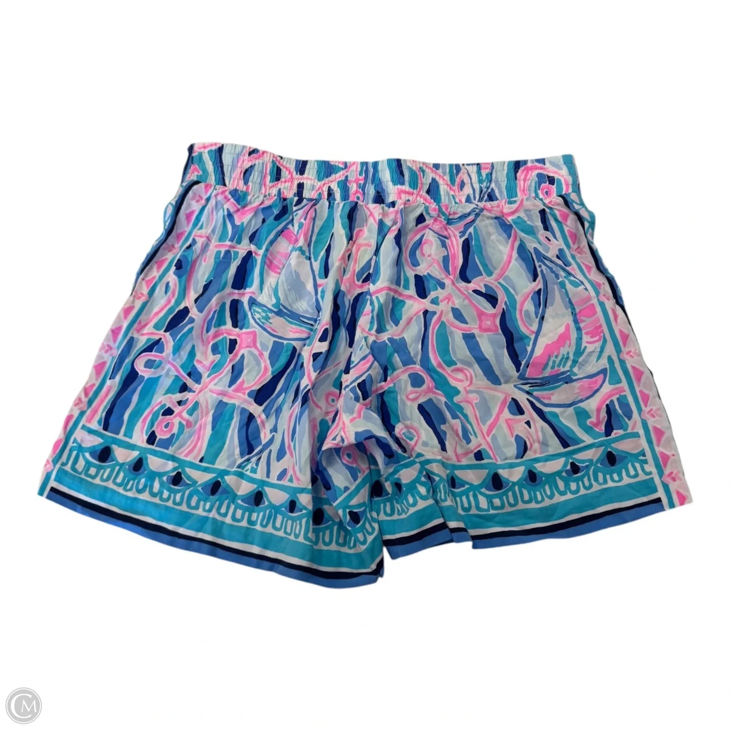 Shorts Designer By Lilly Pulitzer In Blue & Pink, Size: S