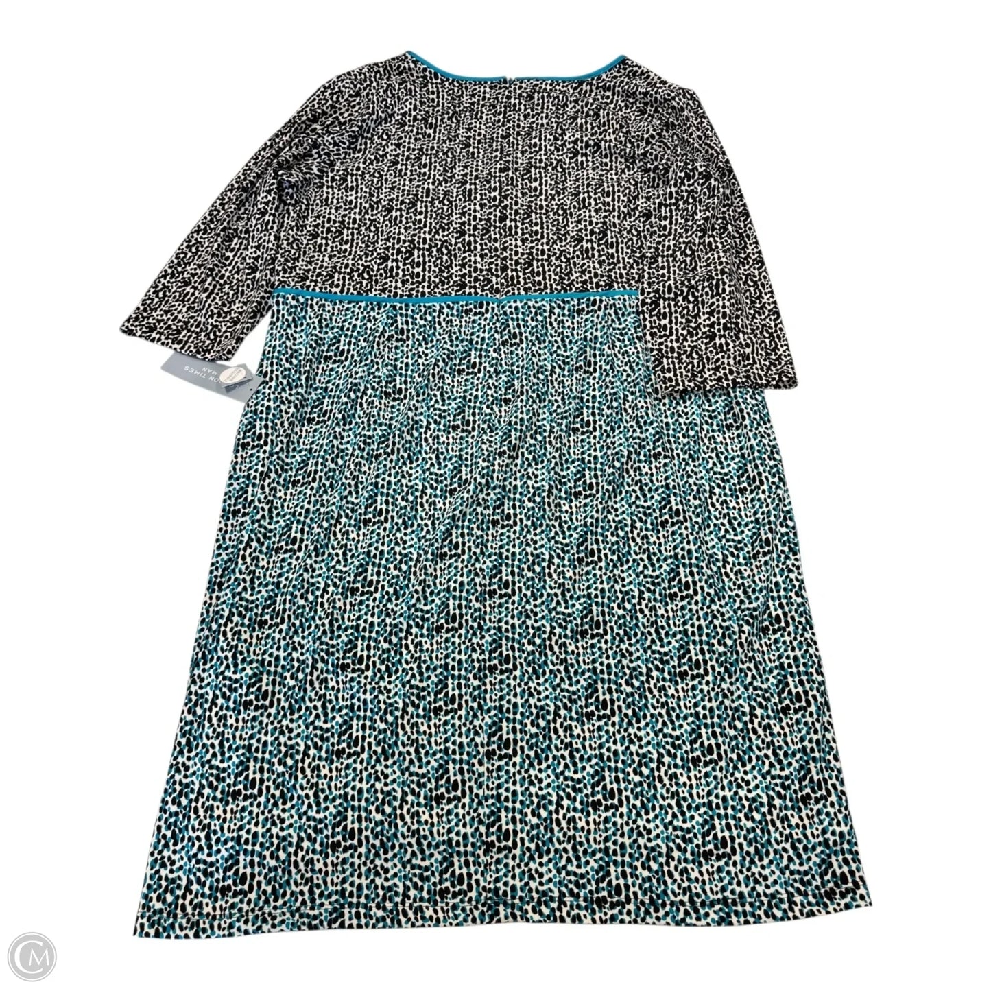 Dress Work By London Times In Black, Size: 18