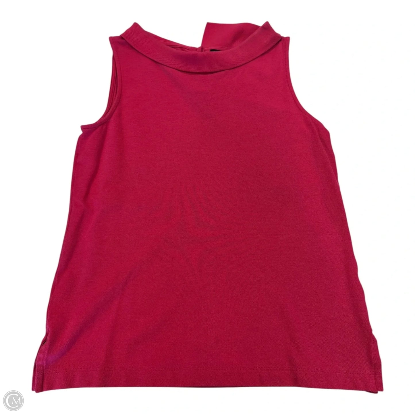 Top Sleeveless By Talbots In Red, Size: Petite Small
