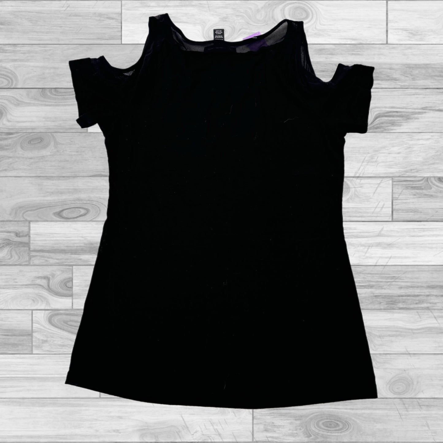 Black Top Short Sleeve Inc, Size S