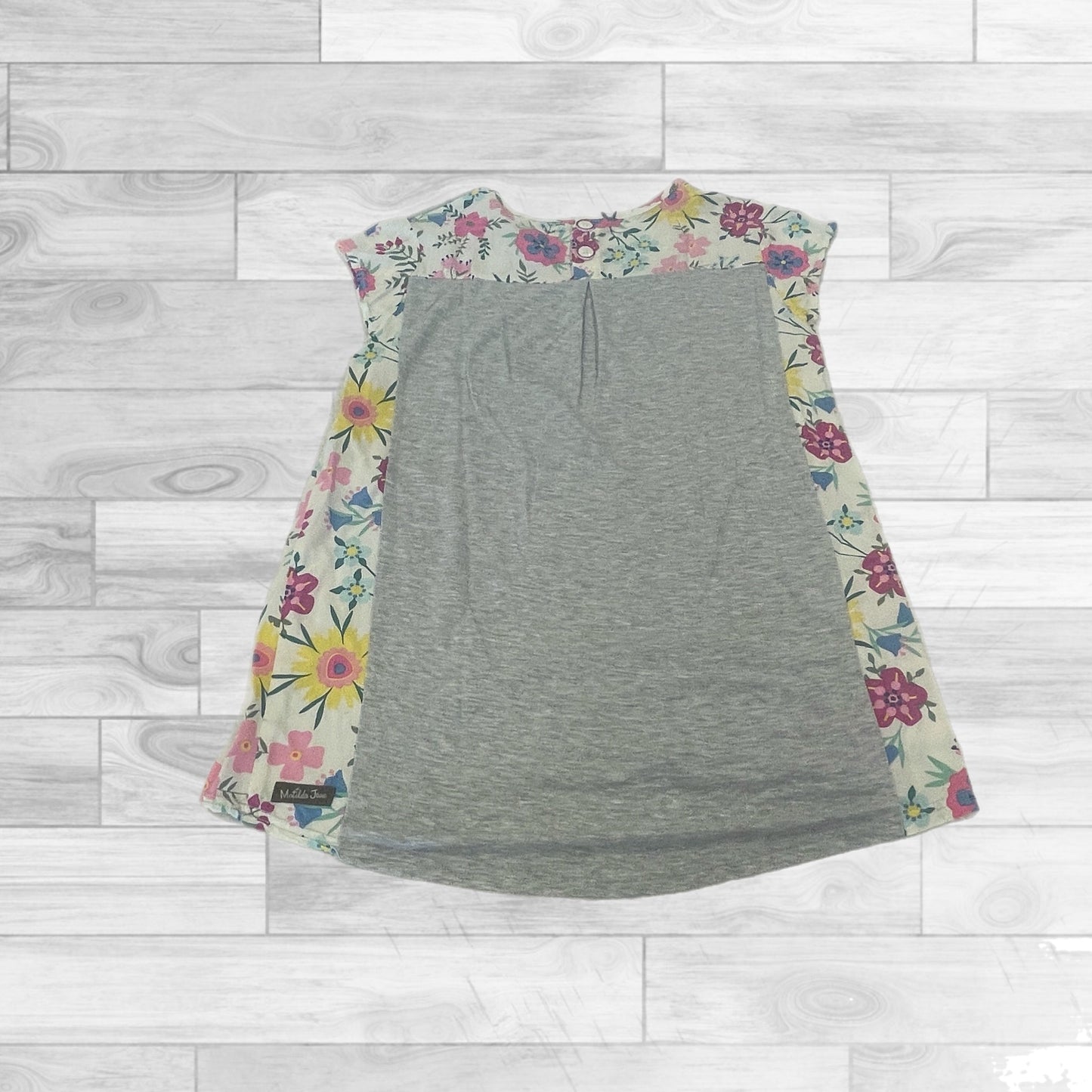 Grey Top Sleeveless Matilda Jane, Size Xs