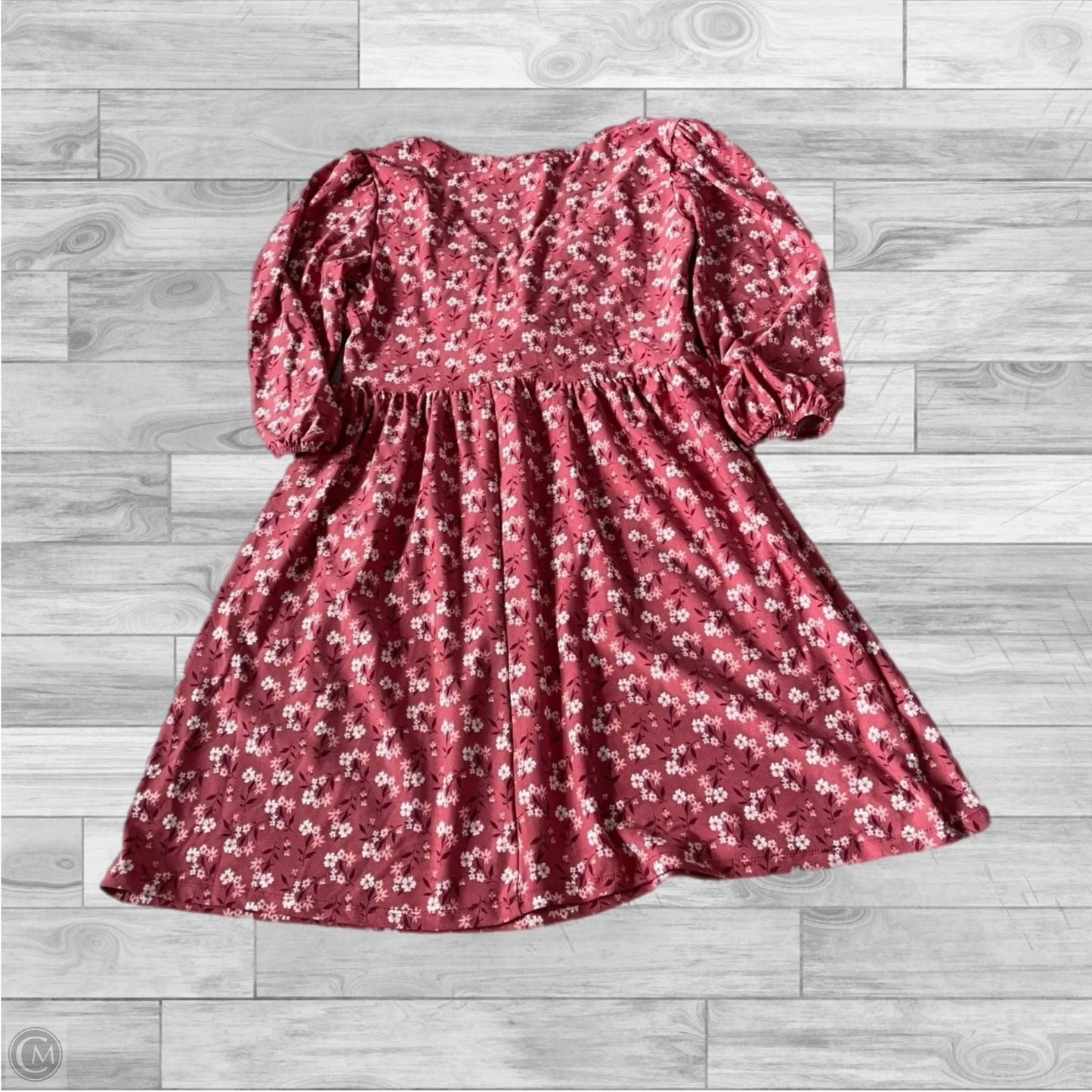 Dress Casual Short By As U Wish In Pink, Size: S