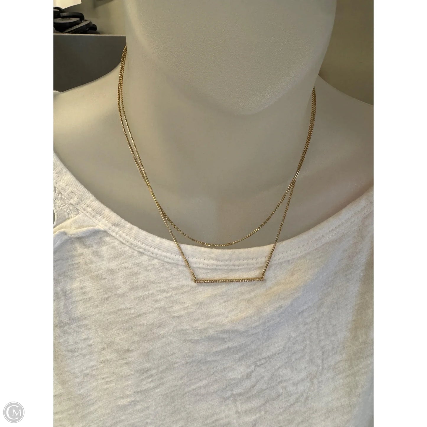 Necklace Layered By Clothes Mentor