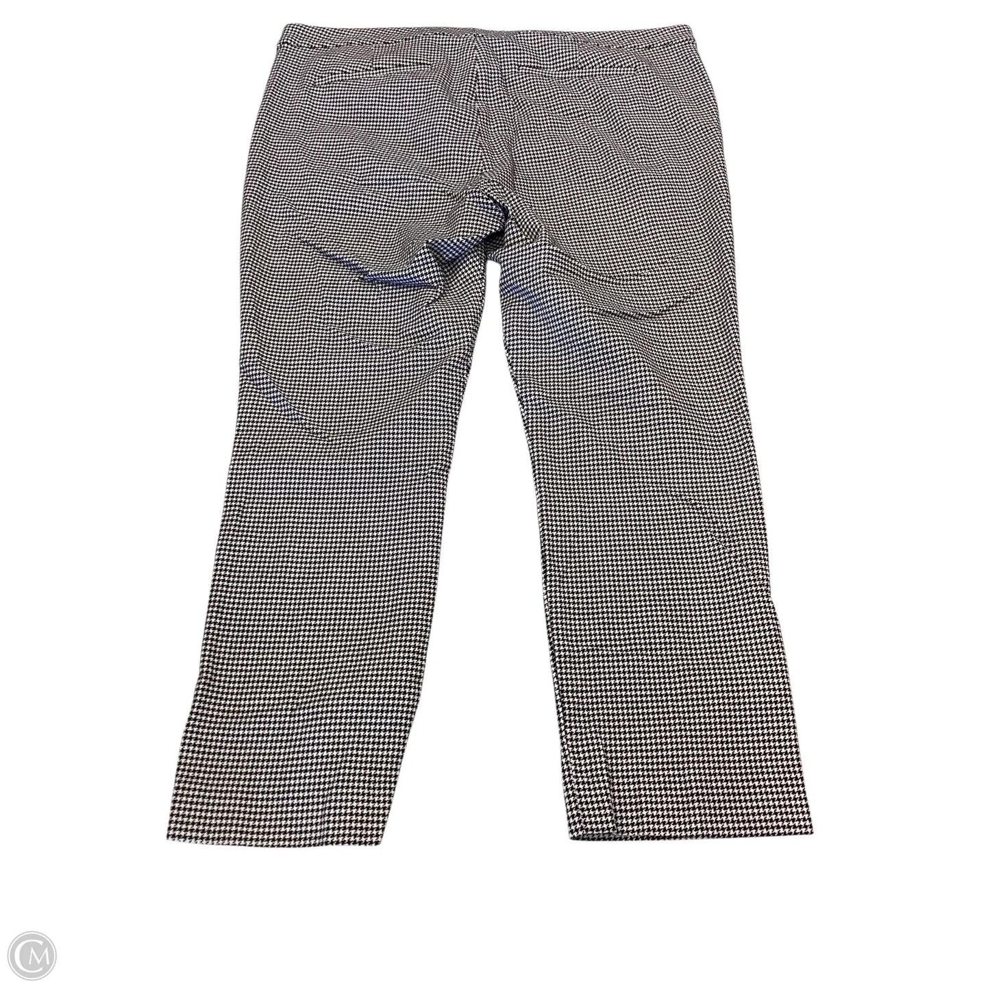 Pants Dress By Lauren By Ralph Lauren In Black & White, Size: 16