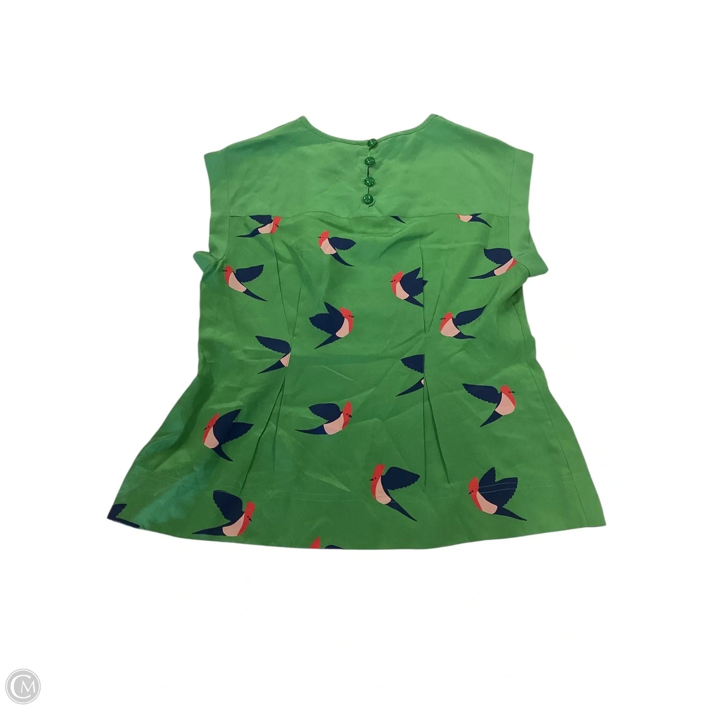 Top Sleeveless Designer By Marc By Marc Jacobs In Green, Size: S