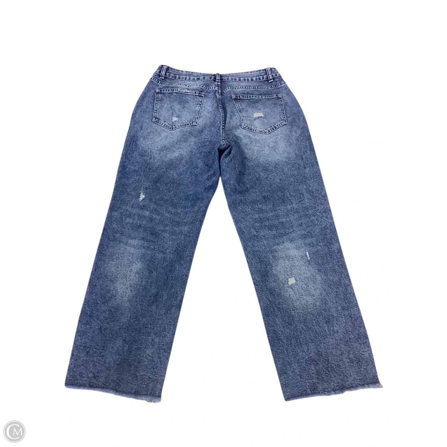 Jeans Straight By Clothes Mentor In Blue Denim, Size: 8