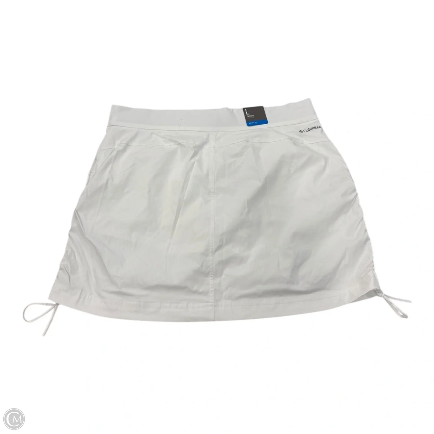 Athletic Skort By Columbia In White, Size: L