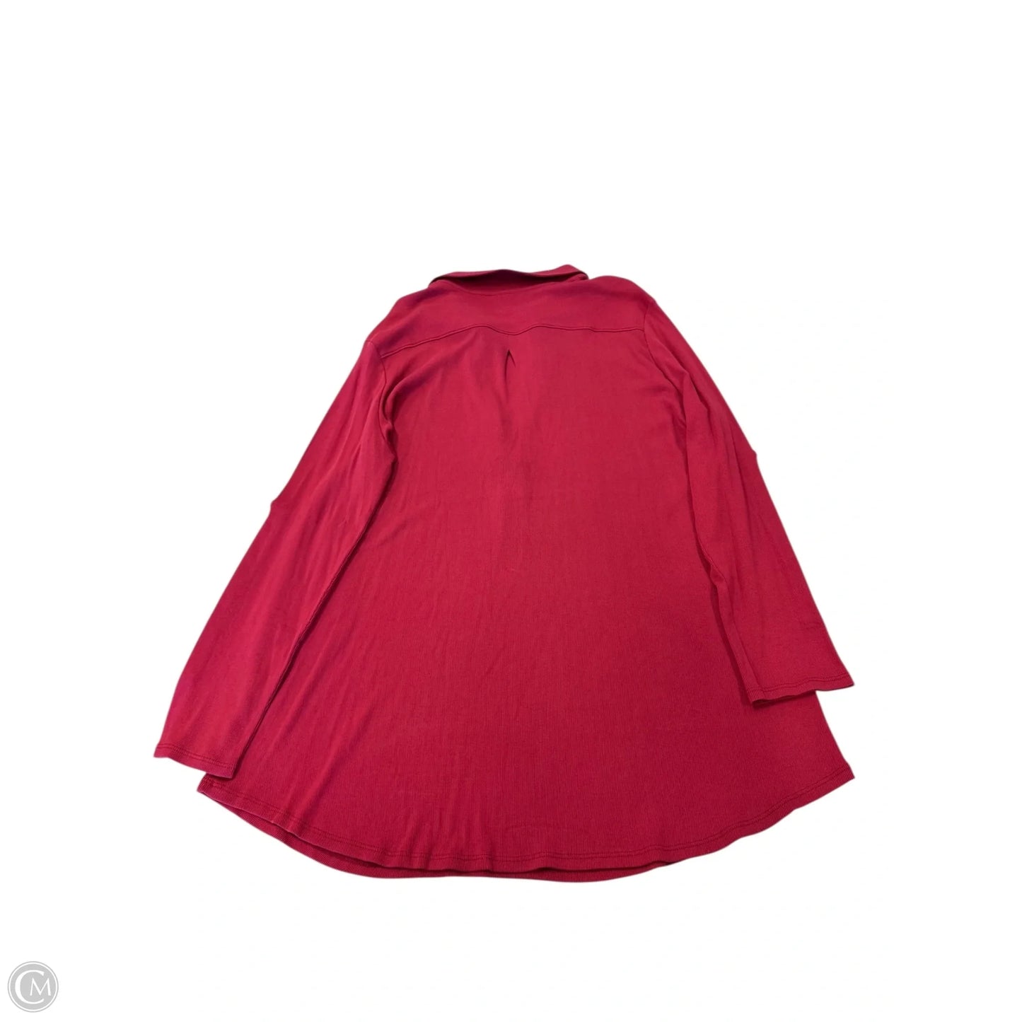 Tunic Long Sleeve By Soft Surroundings In Red, Size: Xl