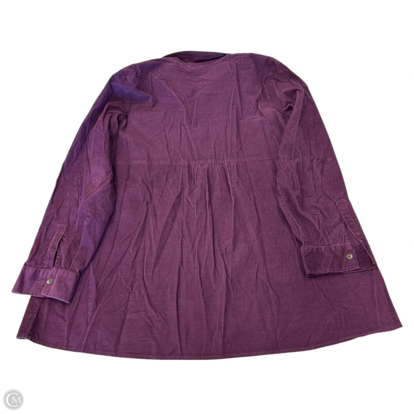 Top Long Sleeve By J. Jill In Purple, Size: Xl