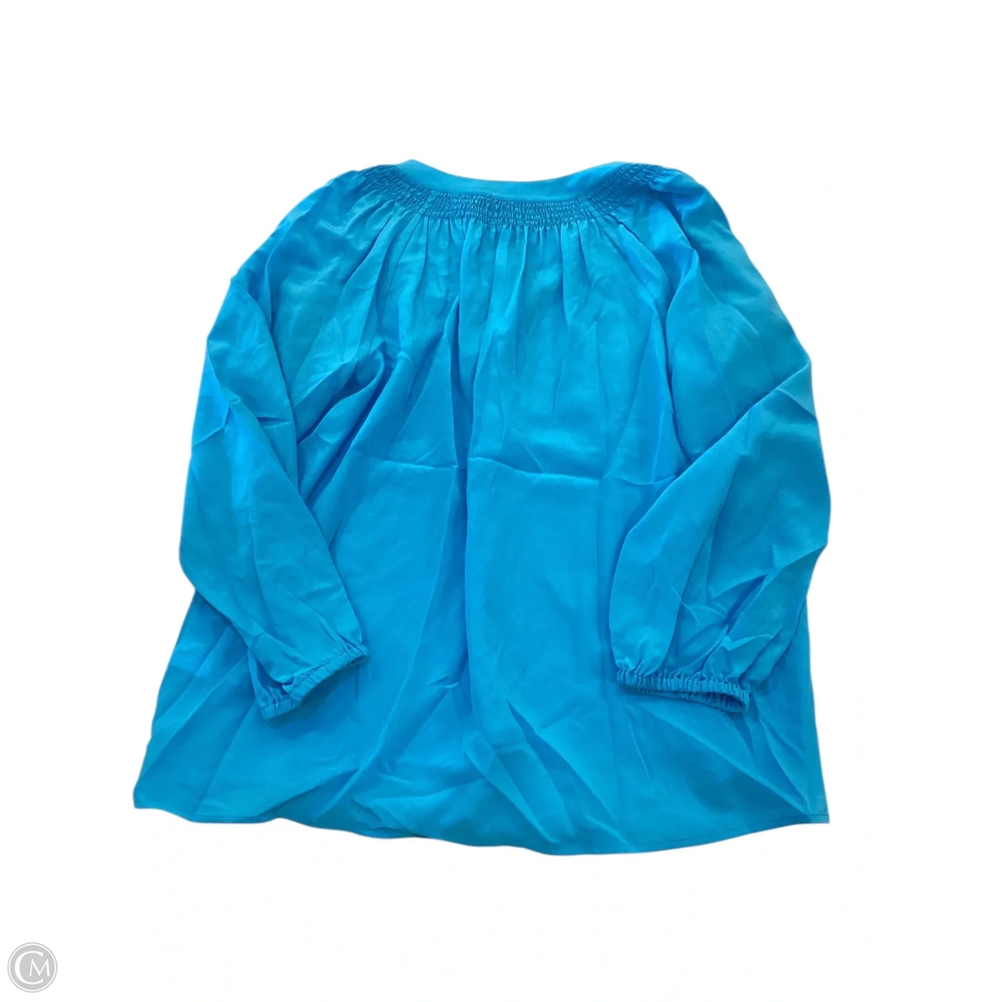 Top Long Sleeve Designer By Lilly Pulitzer In Blue, Size: Xl