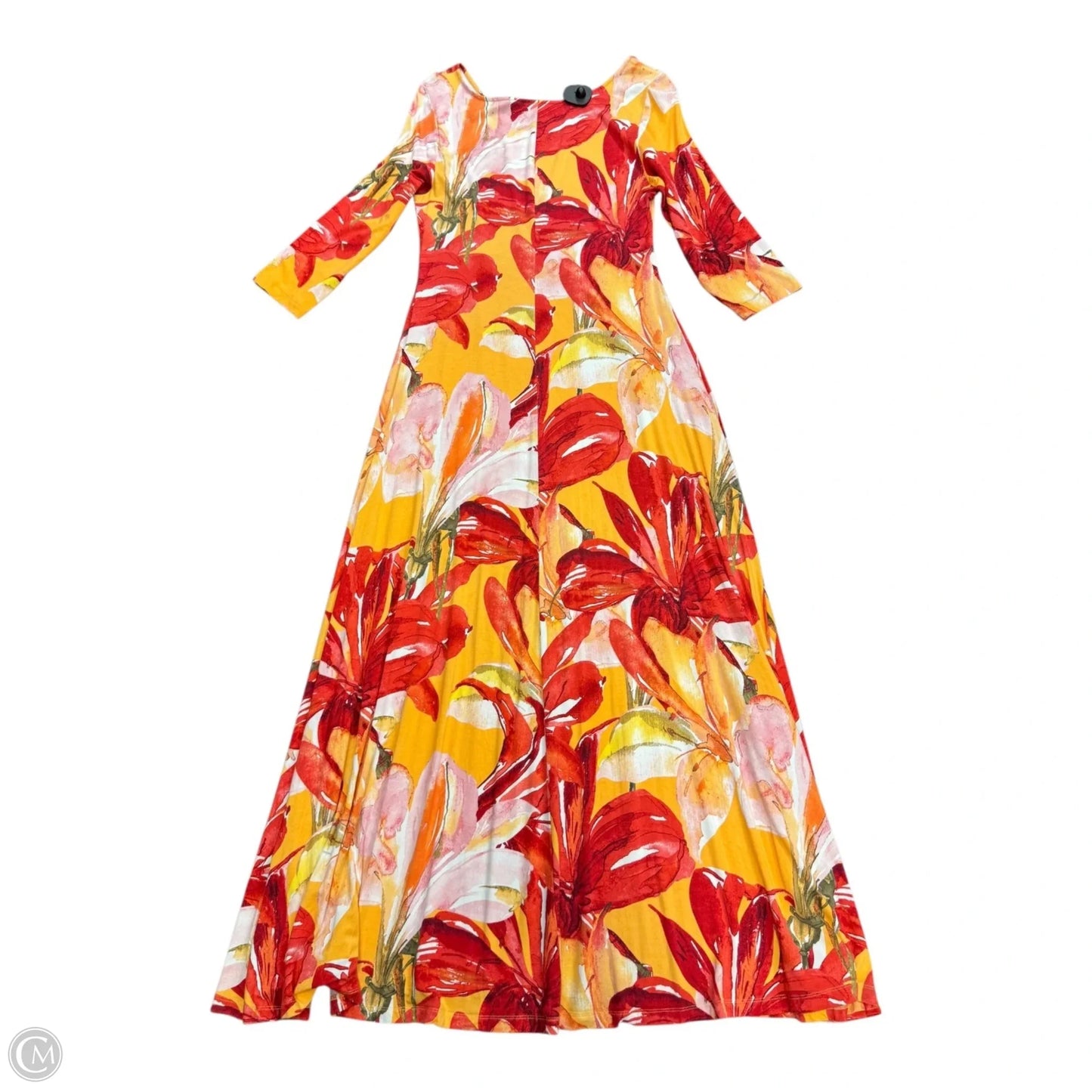 Dress Casual Maxi By Soft Surroundings In Floral Print, Size: M