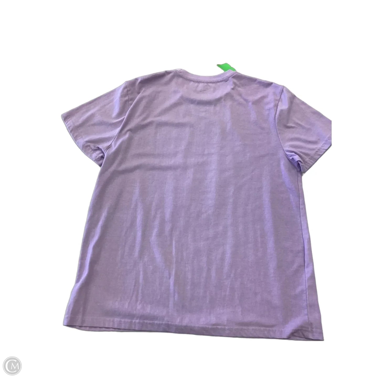 Top Short Sleeve Basic By Clothes Mentor In Purple, Size: L