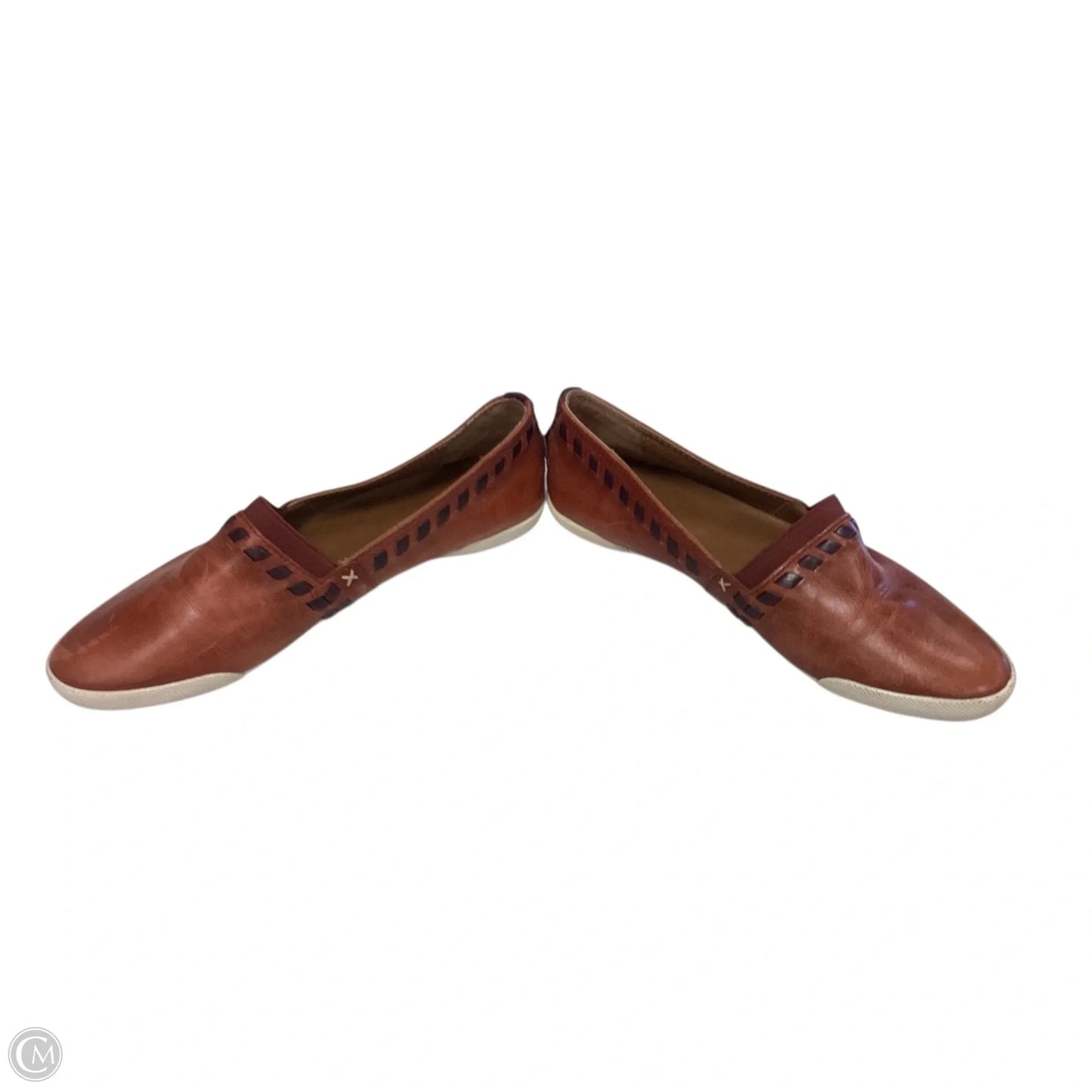 Shoes Designer By Frye In Brown, Size: 7.5