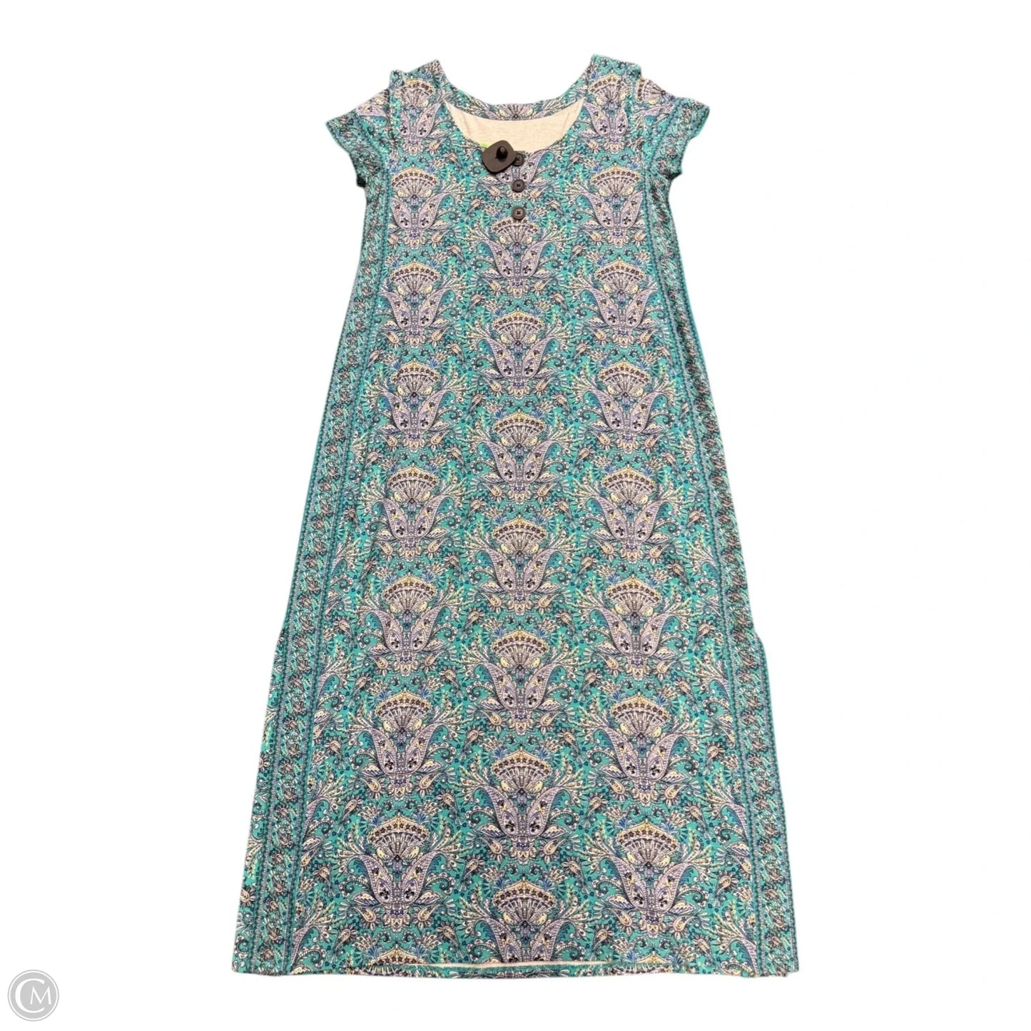 Dress Casual Maxi By J. Jill In Blue, Size: S