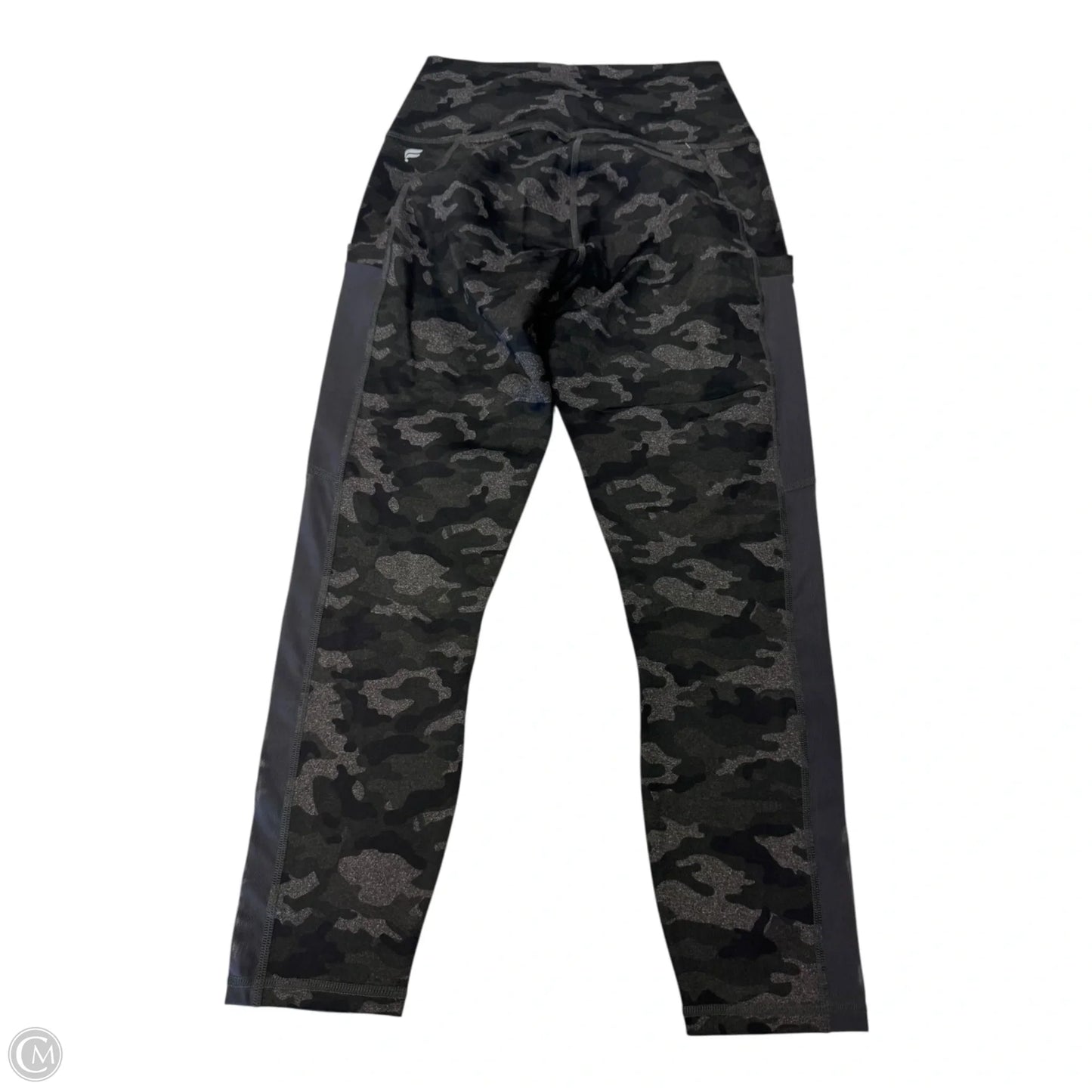 Athletic Leggings By Fabletics In Camouflage Print, Size: Xs
