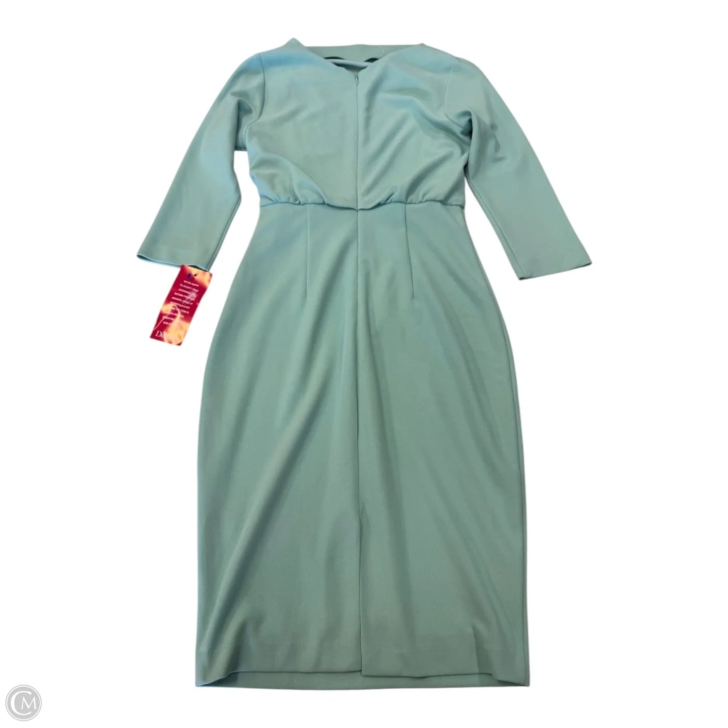 Dress Work By Badgley Mischka In Green, Size: 0