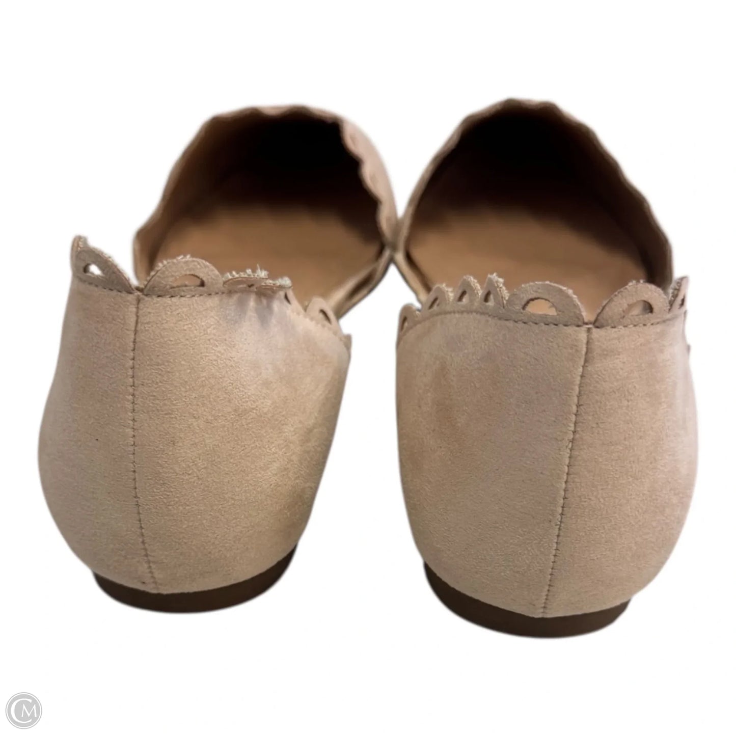 Shoes Flats By Clothes Mentor In Tan, Size: 11